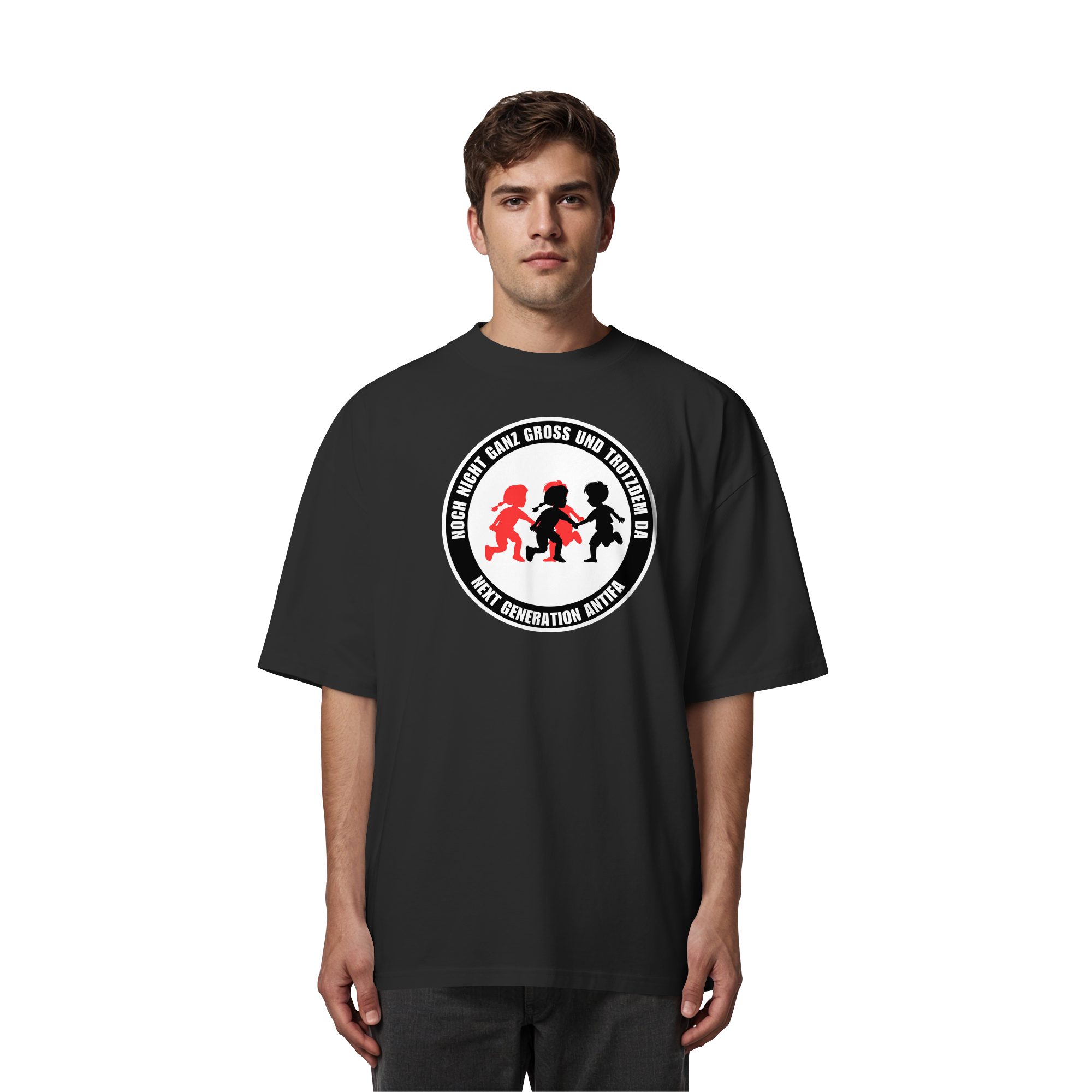 Noch nicht ganz gross und trotzdem da: Next Generation Antifa - Organic Oversize Shirt
