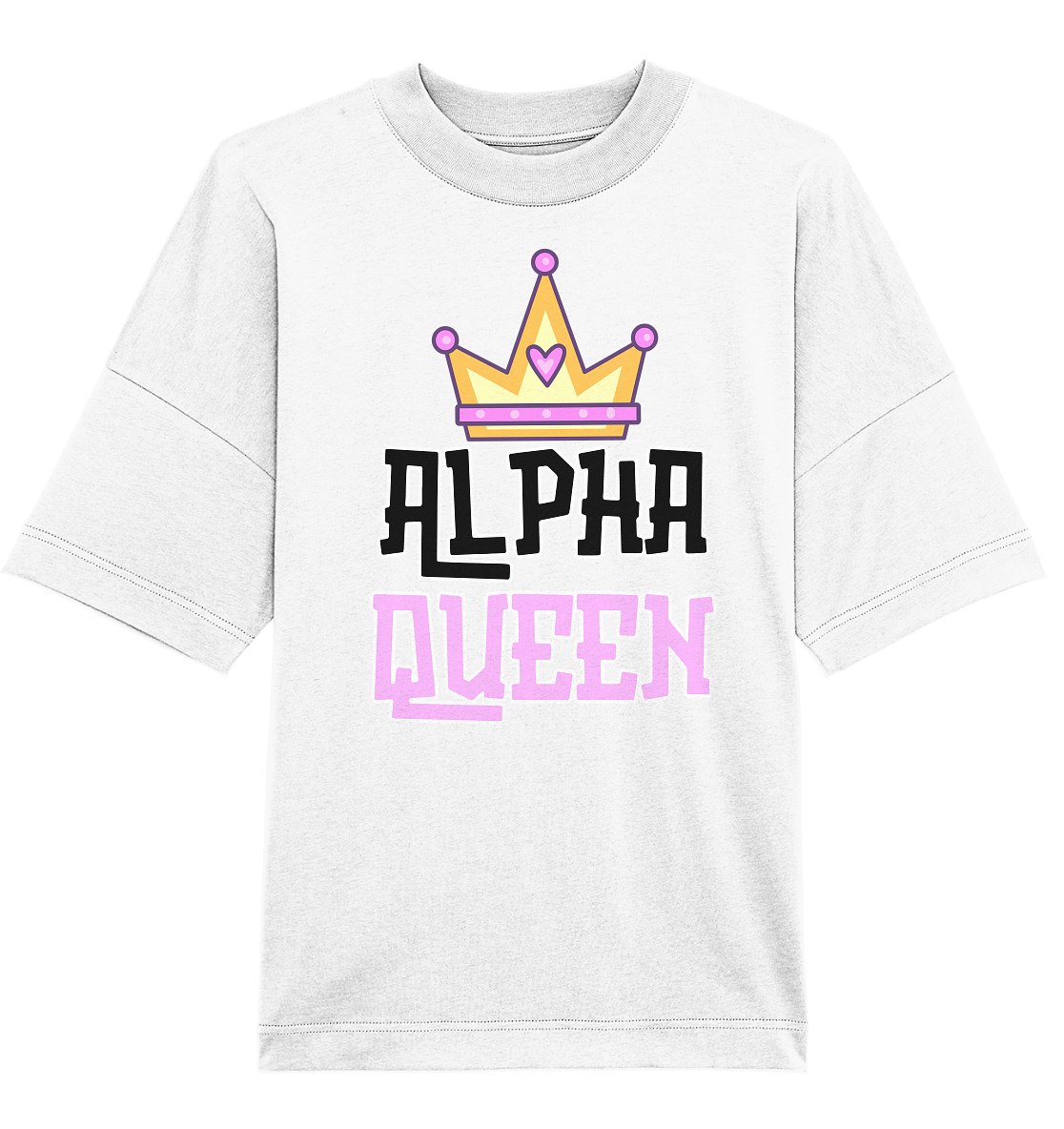 Alpha Queen - Organic Oversize Shirt