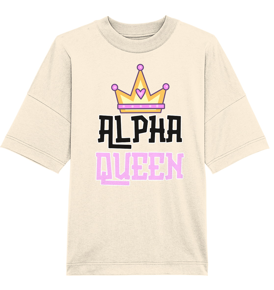 Alpha Queen - Organic Oversize Shirt