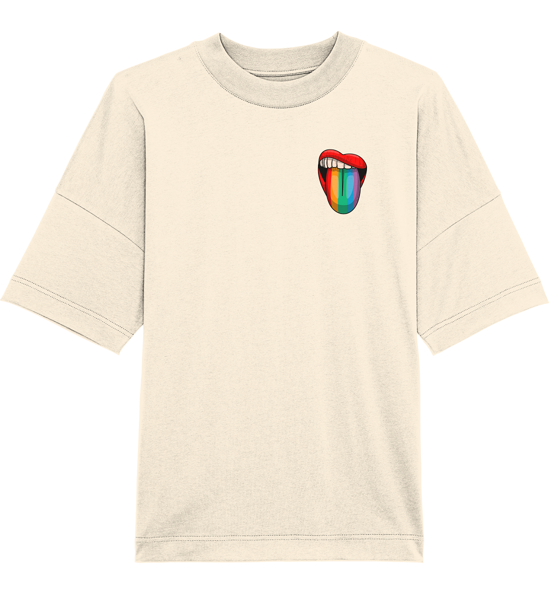Speak Up or Shut Up Backprint - Organic Oversize Shirt
