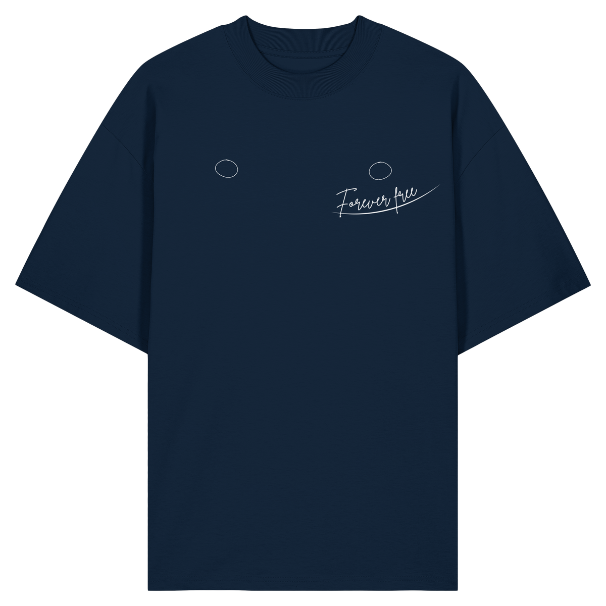 Forever Free nach Mastektomie "linksseitige Edition" - Organic Oversize Shirt