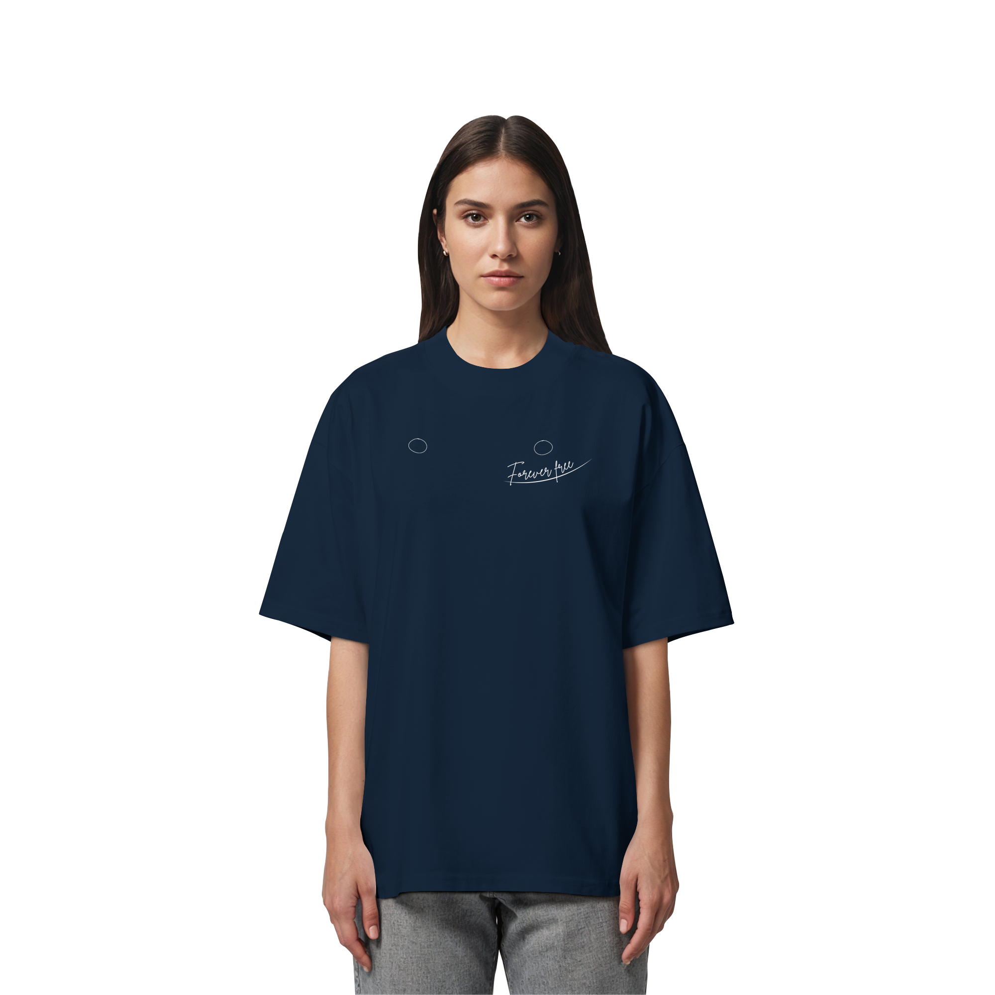 Forever Free nach Mastektomie "linksseitige Edition" - Organic Oversize Shirt