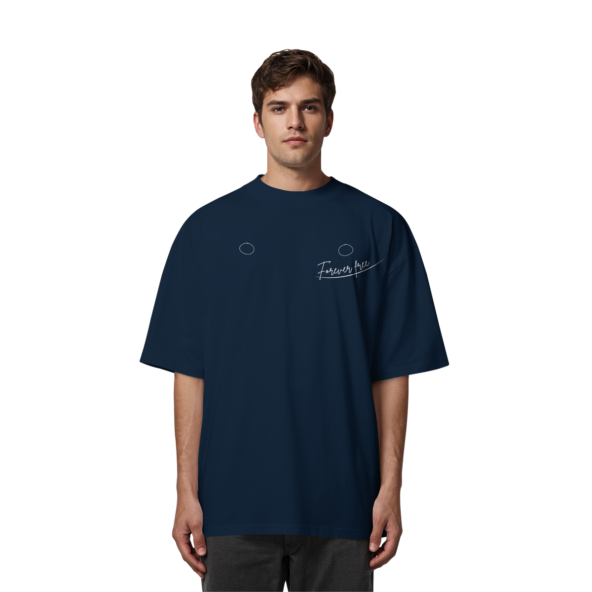Forever Free nach Mastektomie "linksseitige Edition" - Organic Oversize Shirt