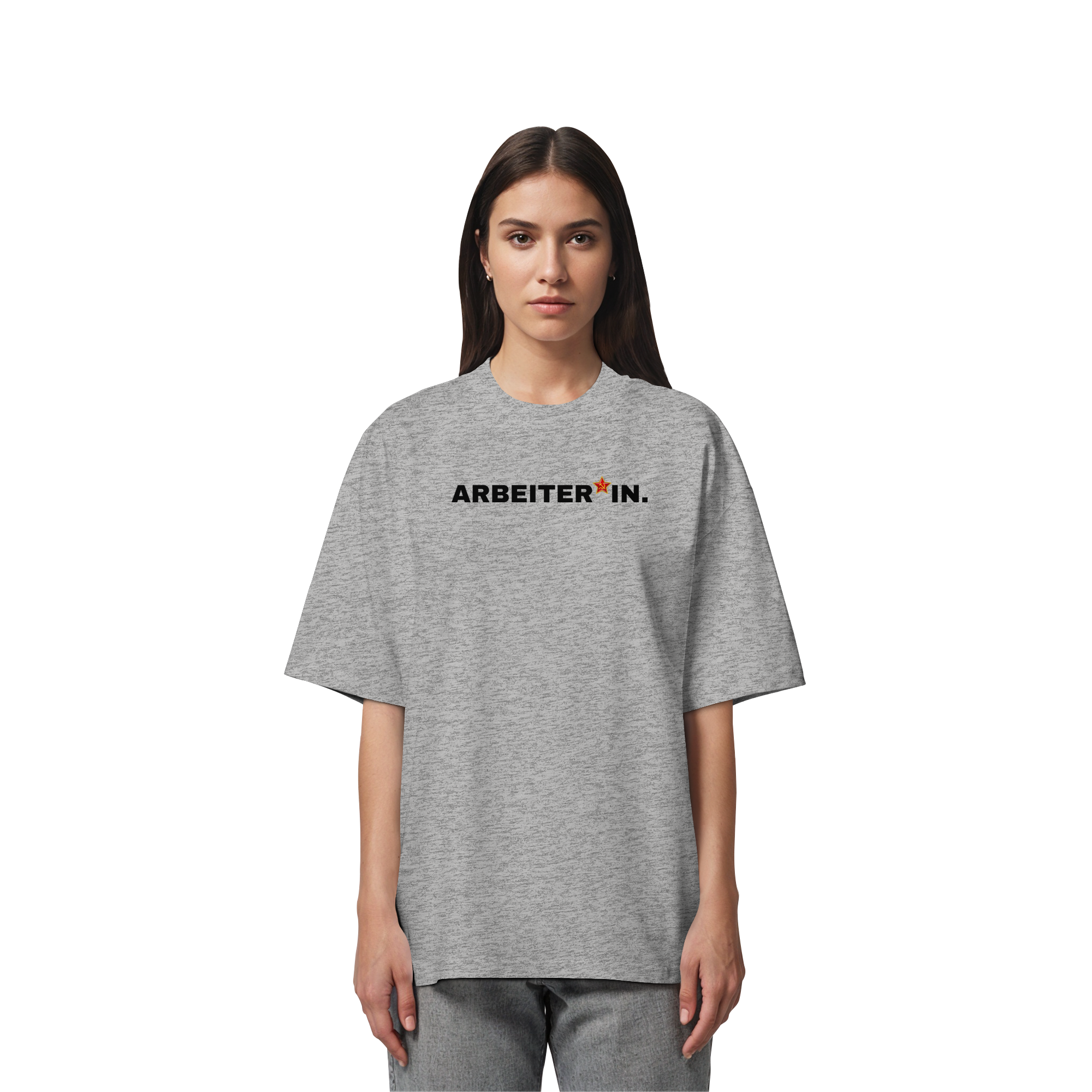 ARBEITER*IN. "Plain Work Edition" - Organic Oversize Shirt