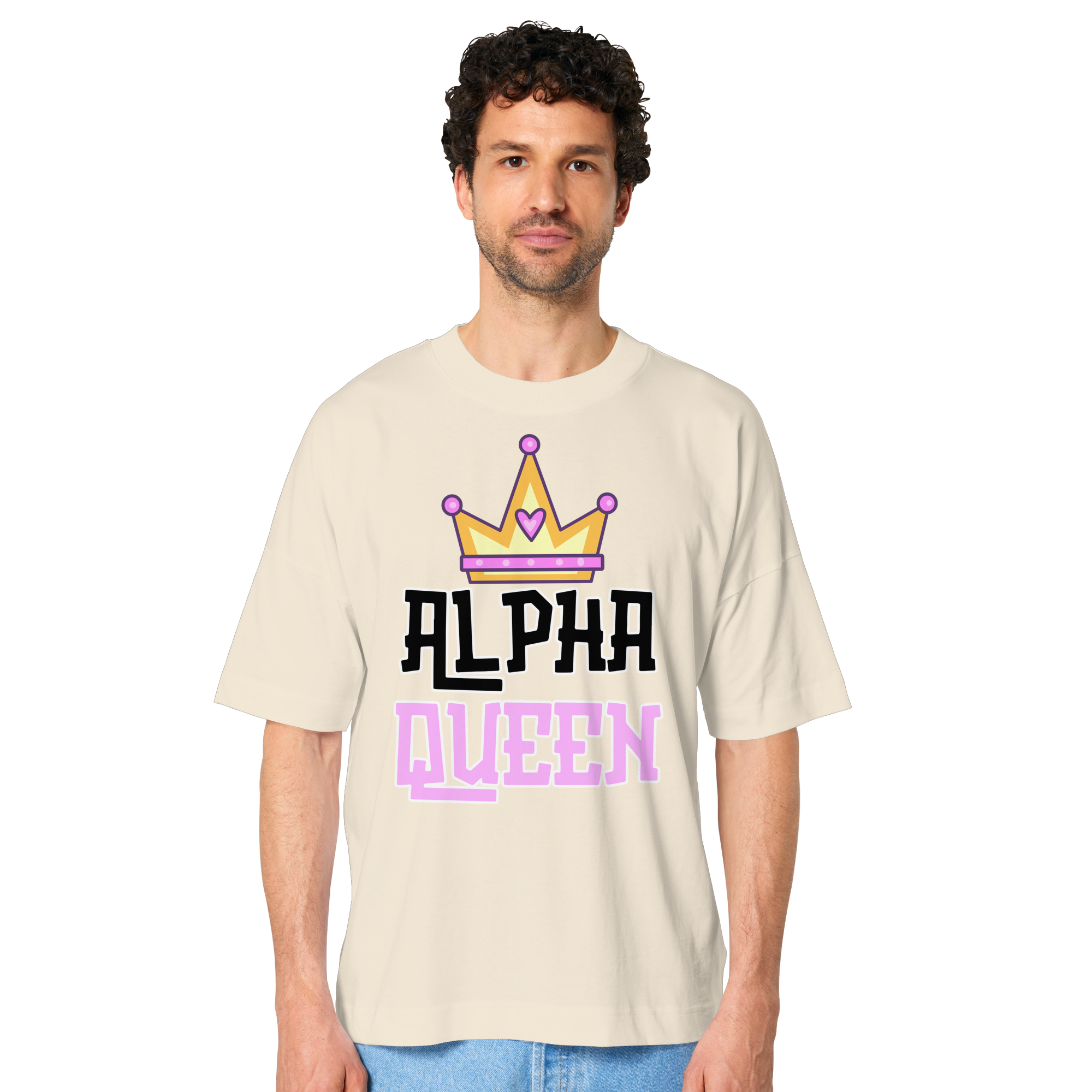 Alpha Queen - Organic Oversize Shirt