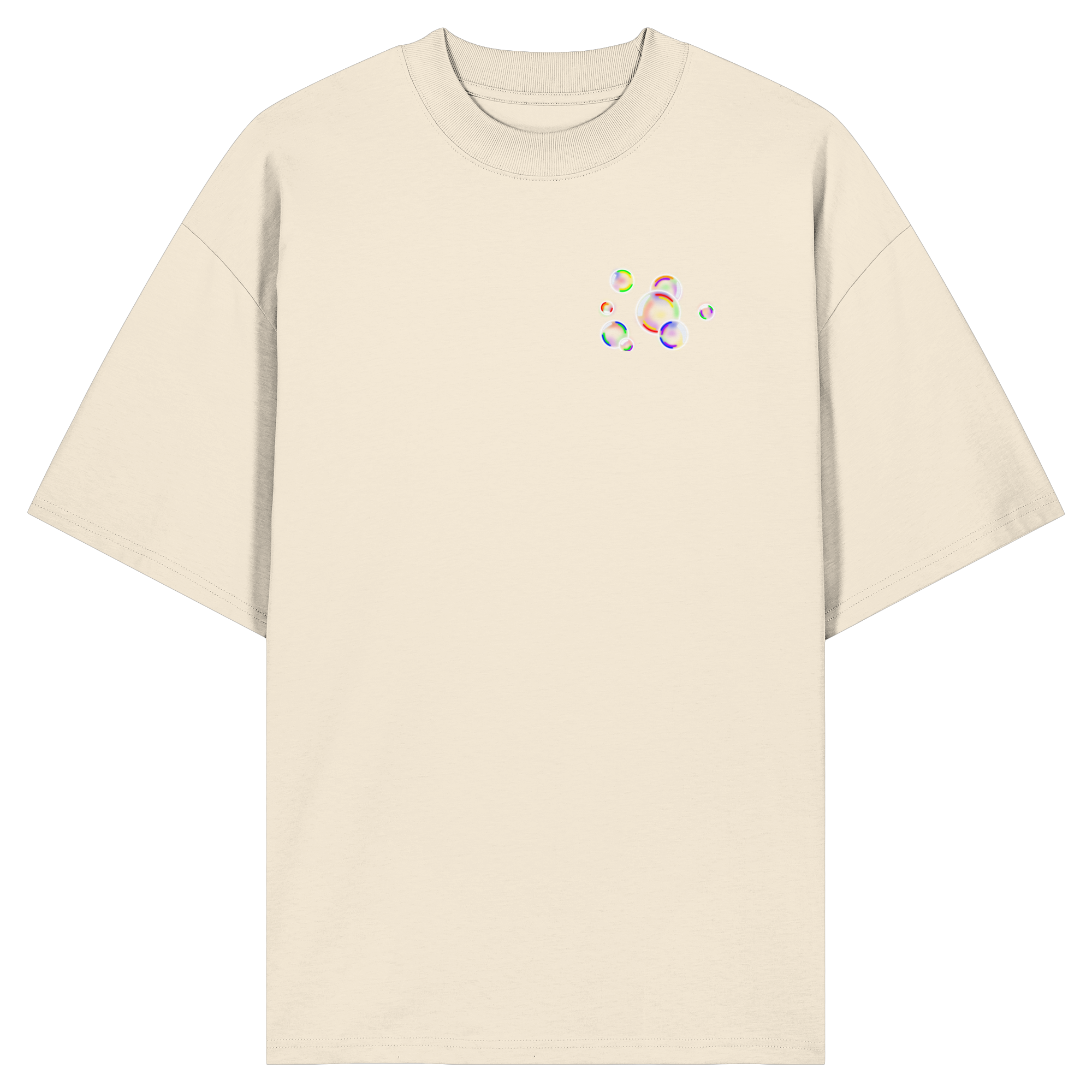 Regenbogen Seifenblasen - Organic Oversize Shirt