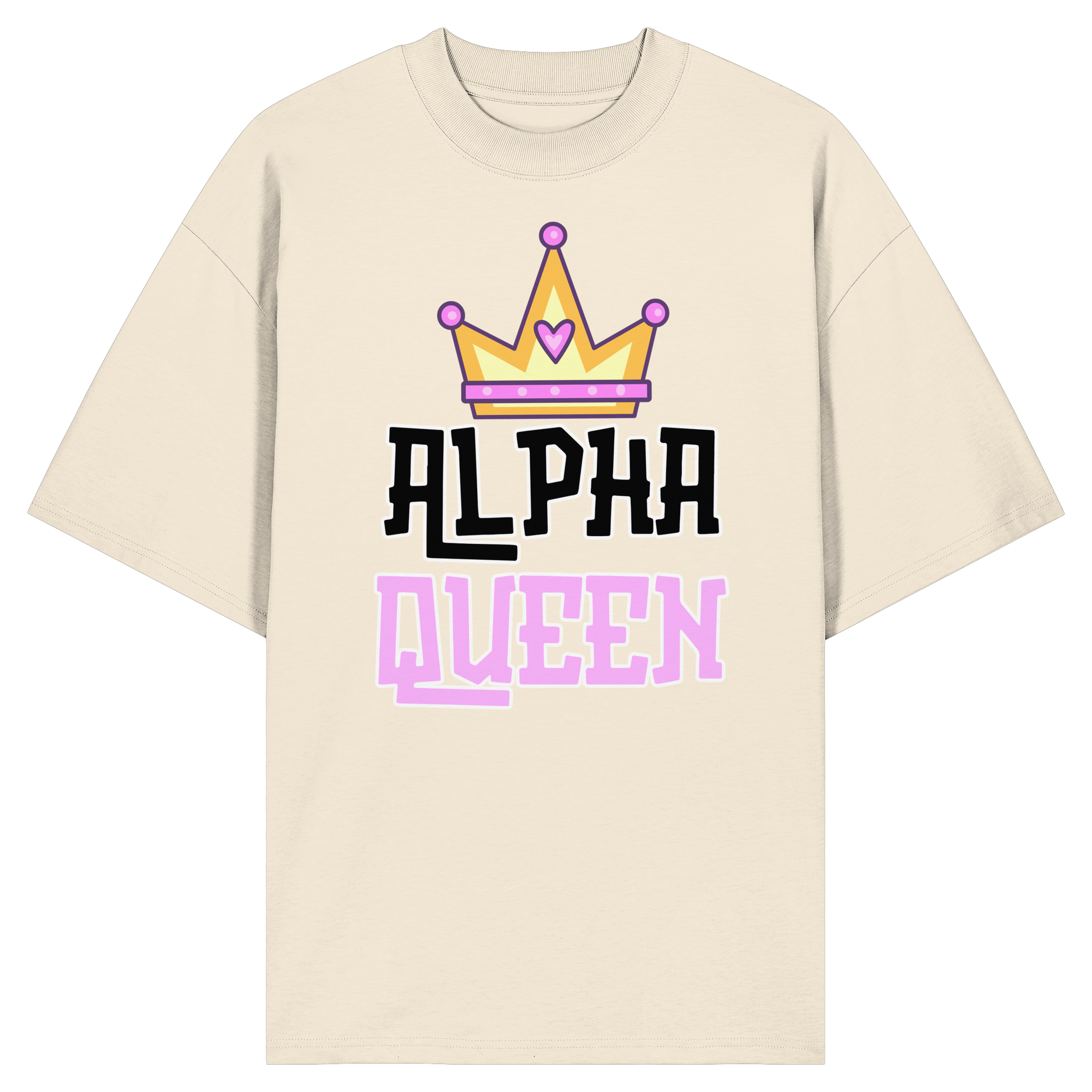 Alpha Queen - Organic Oversize Shirt