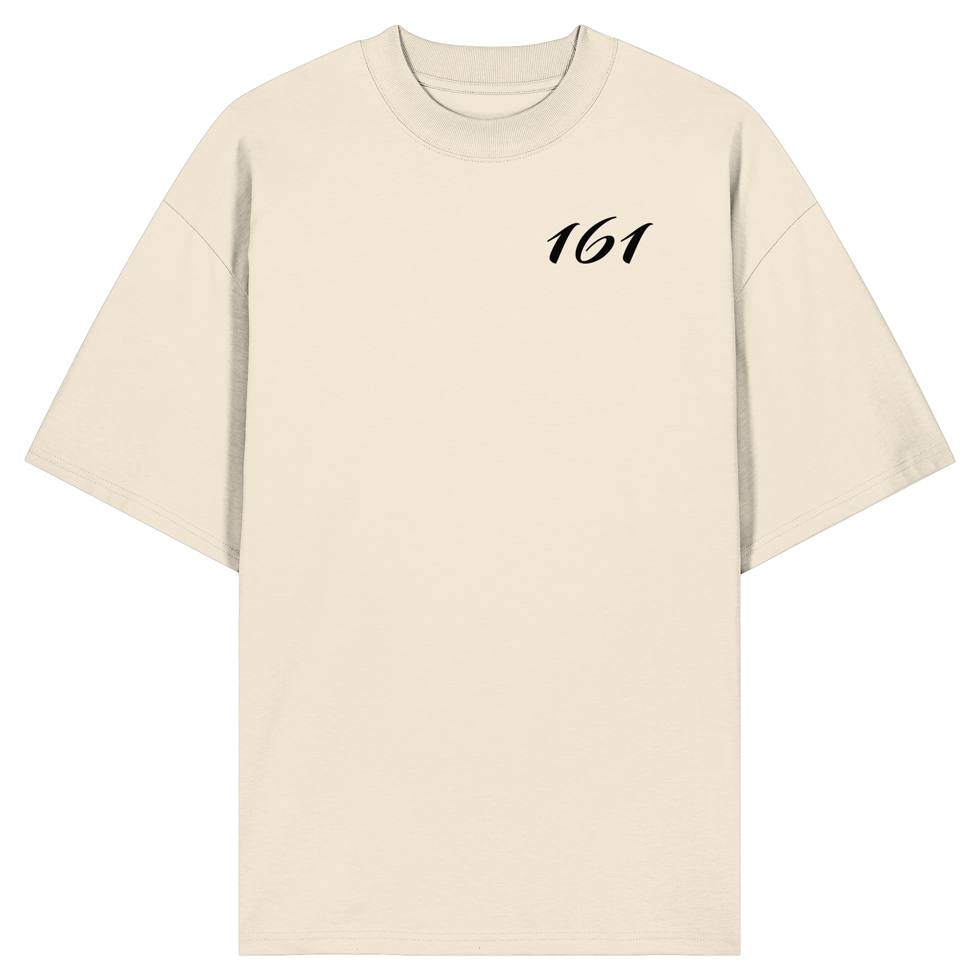 the world is a better place with anti fascism - Organic Oversize Shirt
