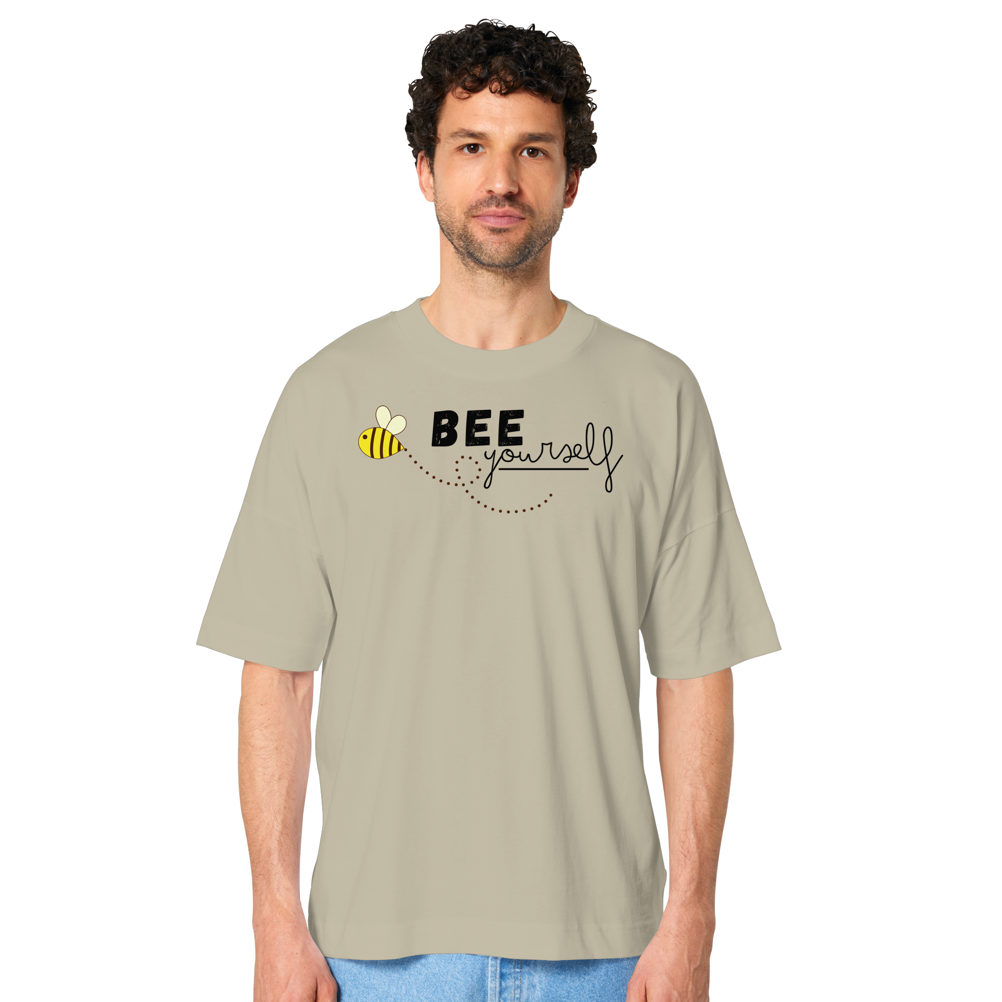 Bee yourself "Léon Edition" - Organic Oversize Shirt