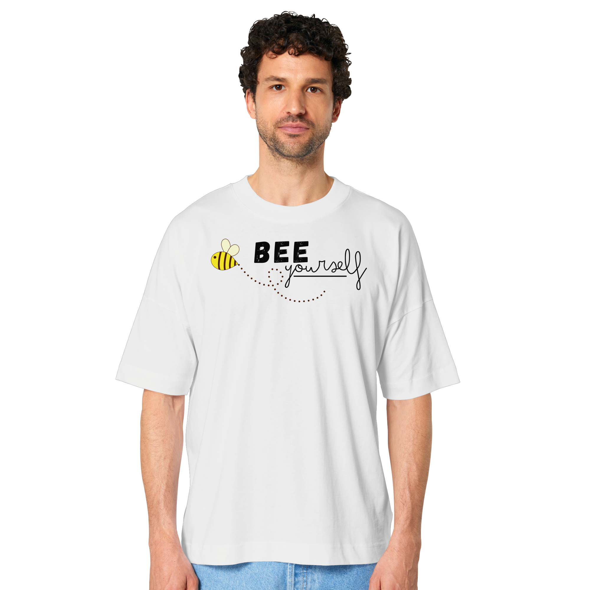 Bee yourself "Léon Edition" - Organic Oversize Shirt