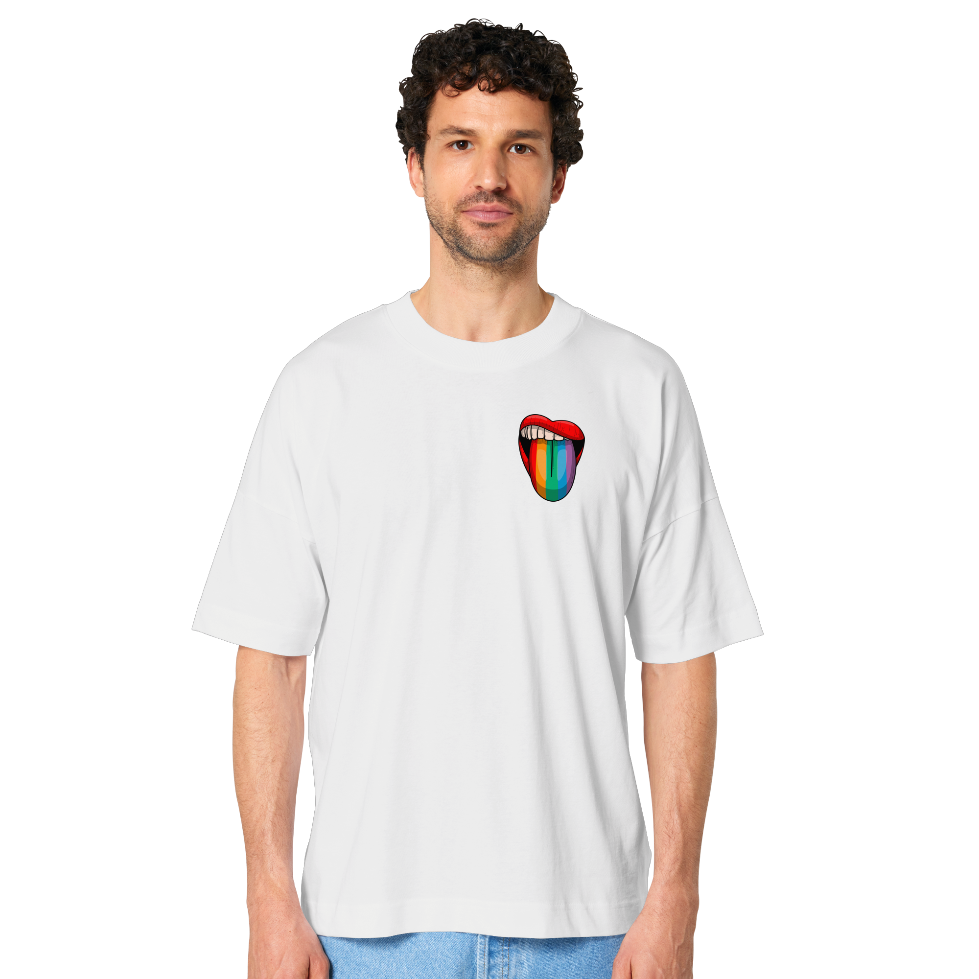 Speak Up or Shut Up Backprint - Organic Oversize Shirt