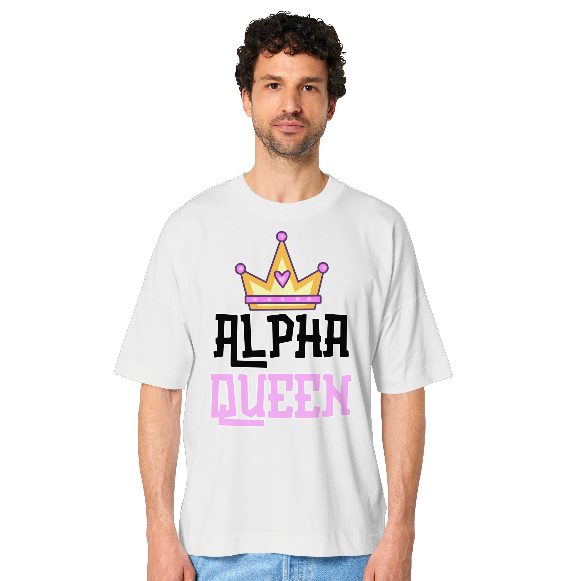 Alpha Queen - Organic Oversize Shirt