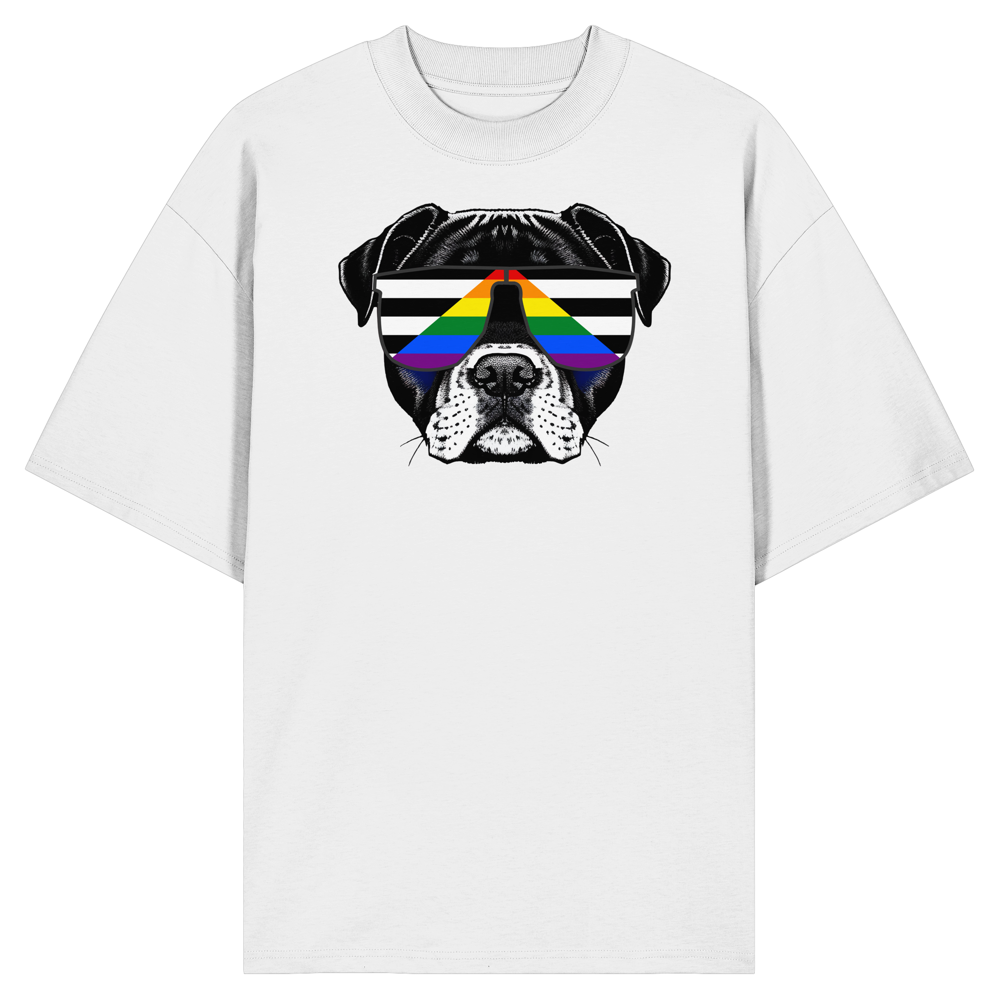 Straight Ally Doggo - Organic Oversize Shirt