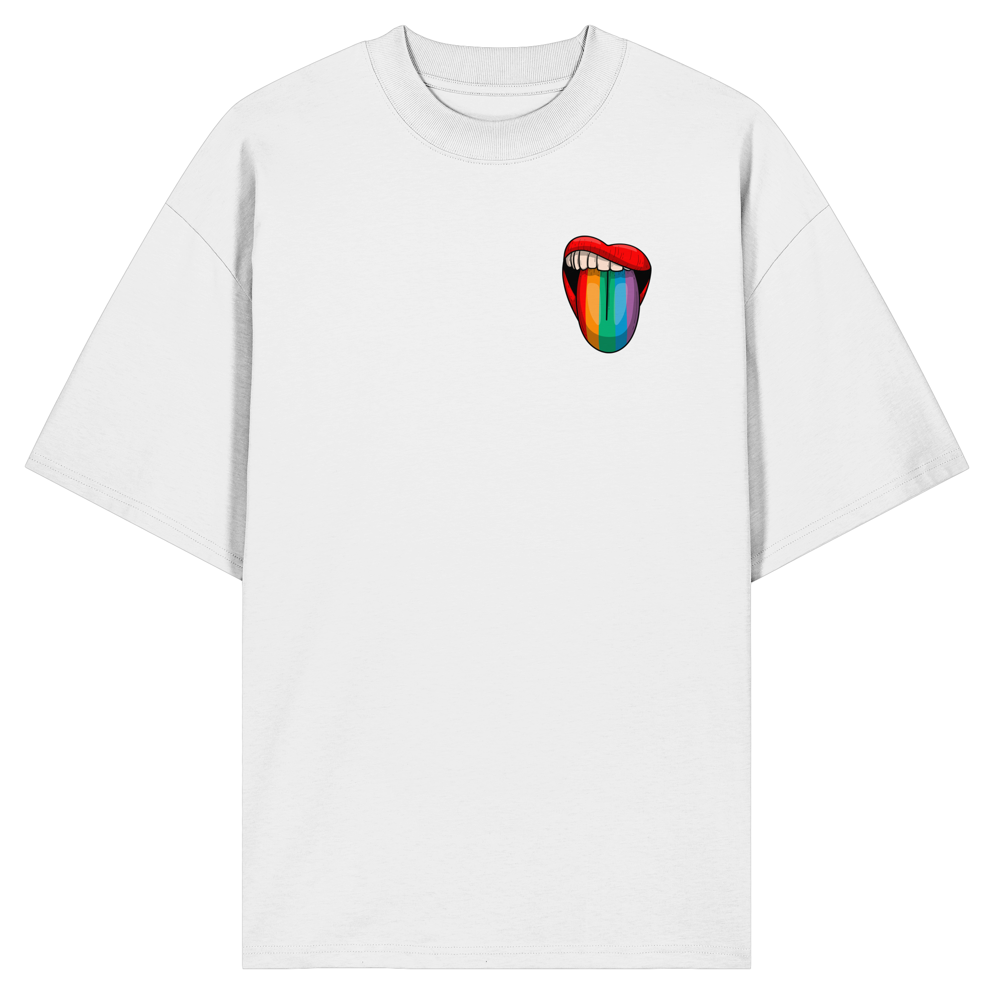 Speak Up or Shut Up Backprint - Organic Oversize Shirt