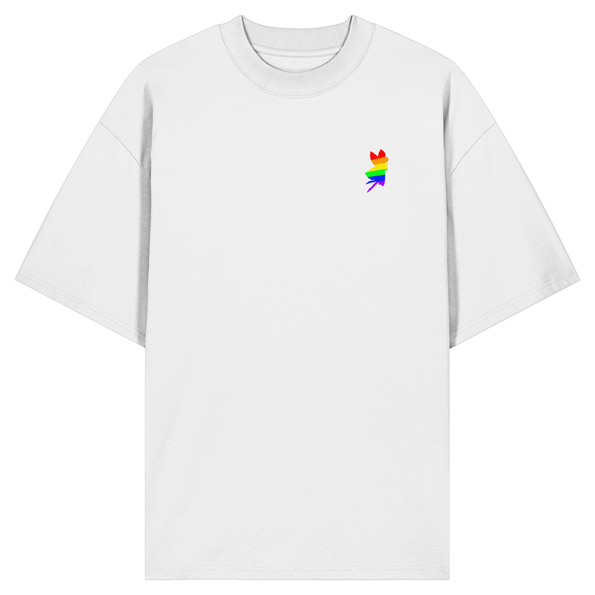 Regenbogen Fee - Organic Oversize Shirt