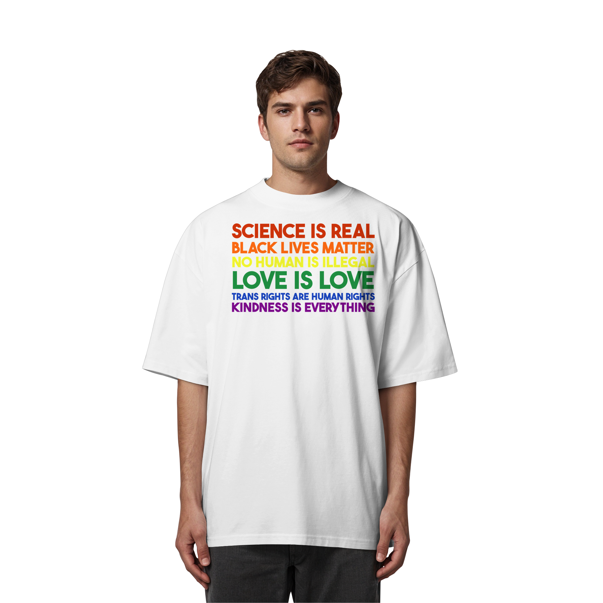 Kindness is Everything - Organic Oversize Shirt