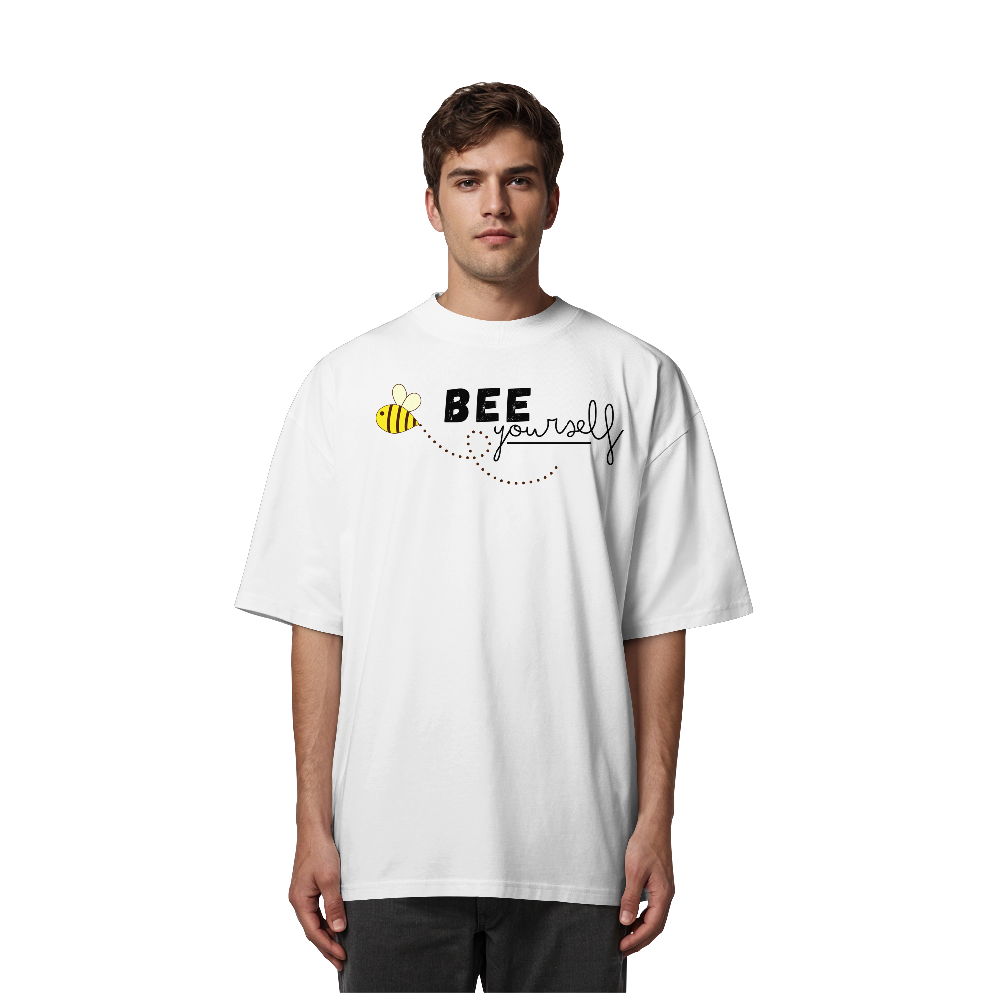Bee yourself "Léon Edition" - Organic Oversize Shirt