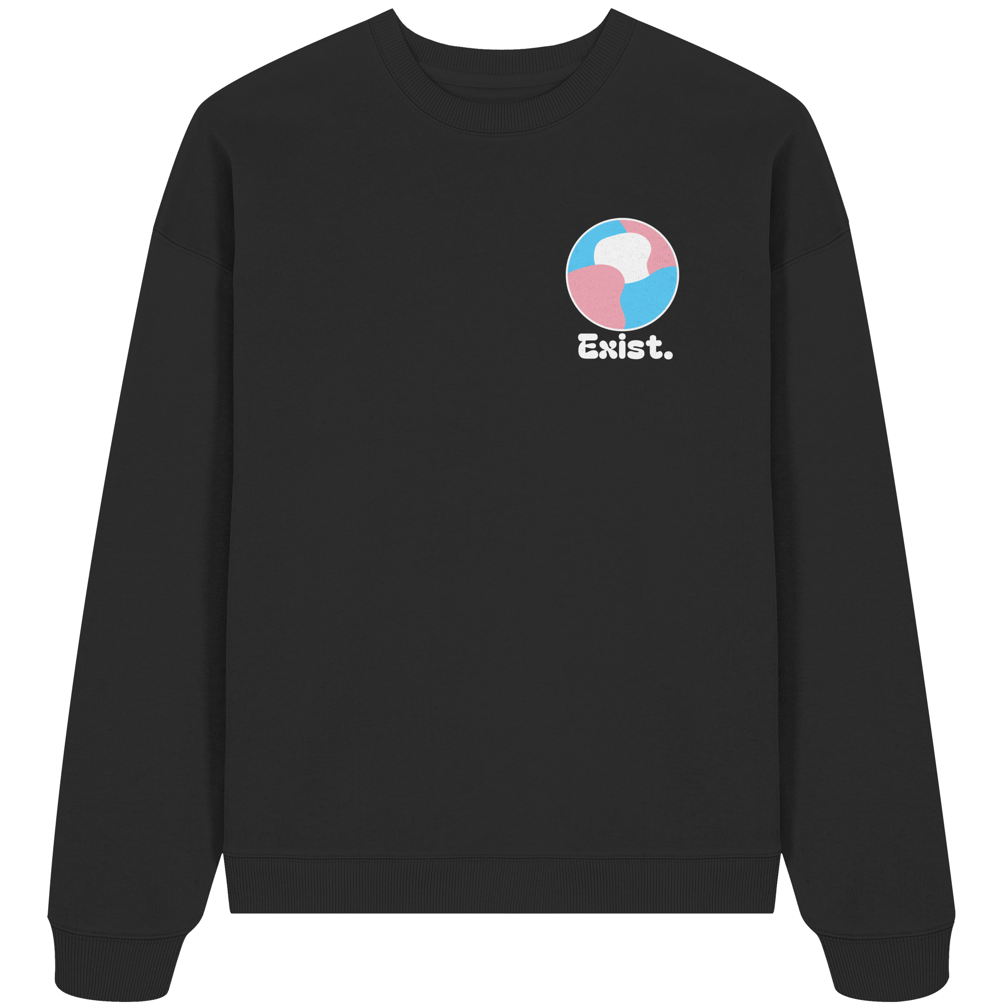 Exist "Trans Edition" - Organic Oversize Sweatshirt