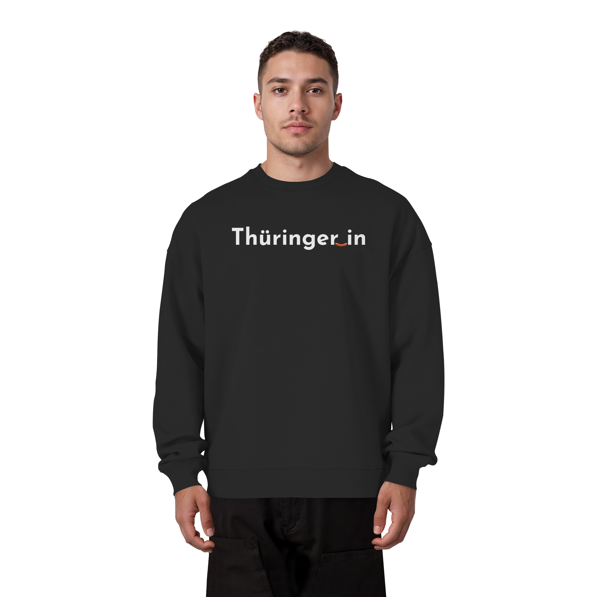 Thüringer_in "Rostbratwurst Edition" - Organic Oversize Sweatshirt