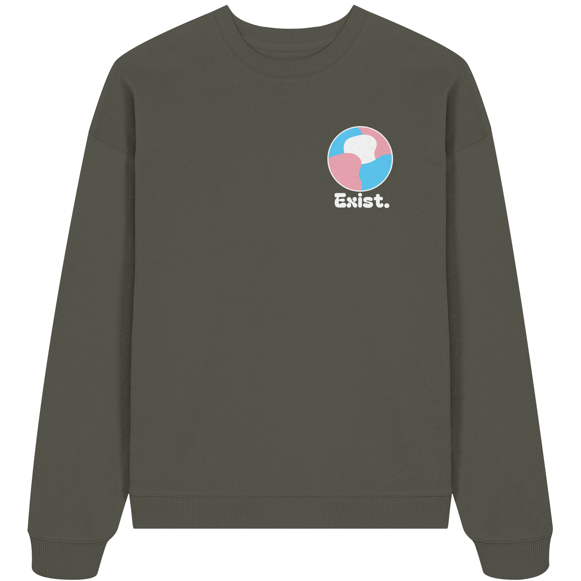 Exist "Trans Edition" - Organic Oversize Sweatshirt