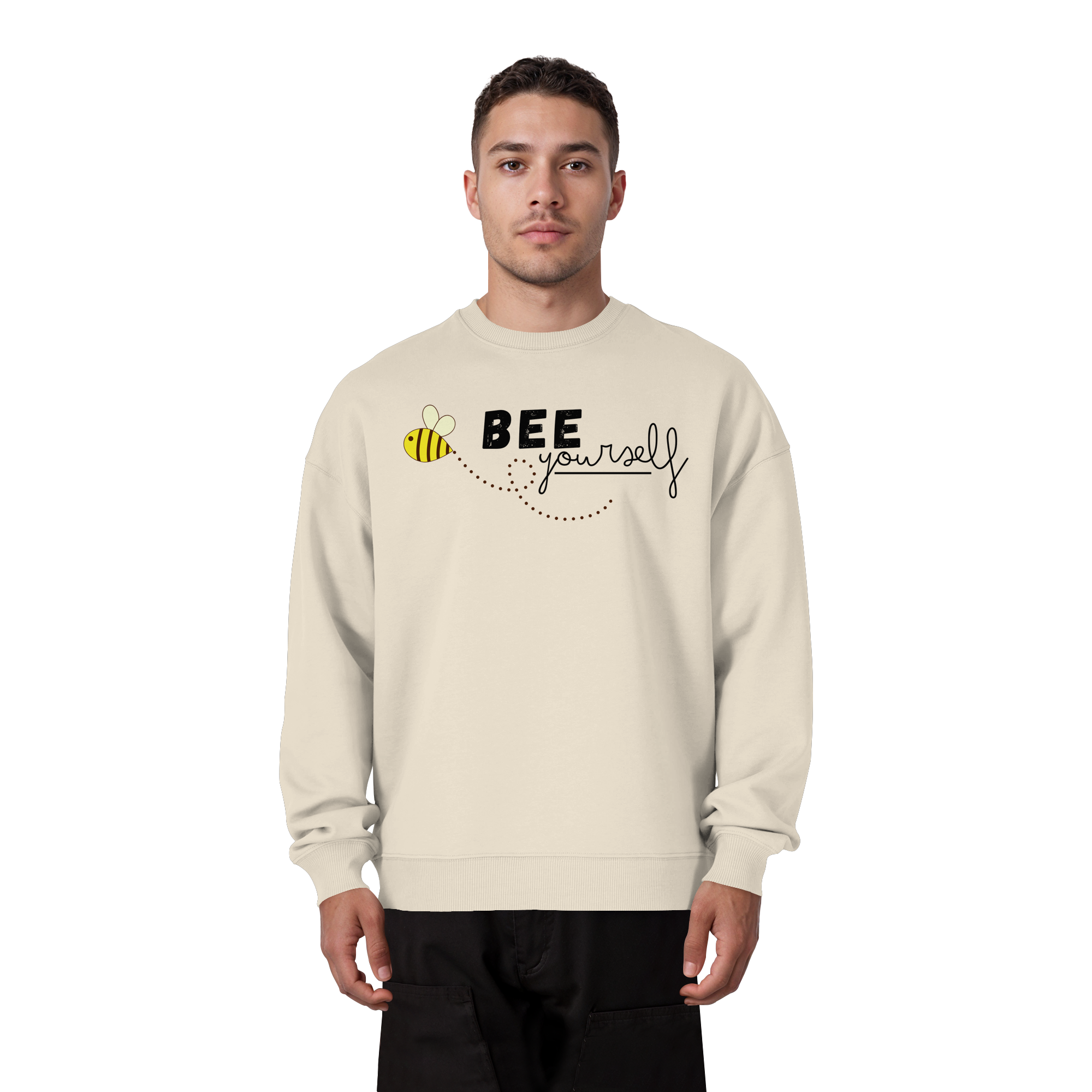 Bee yourself "Léon Edition" - Organic Oversize Sweatshirt