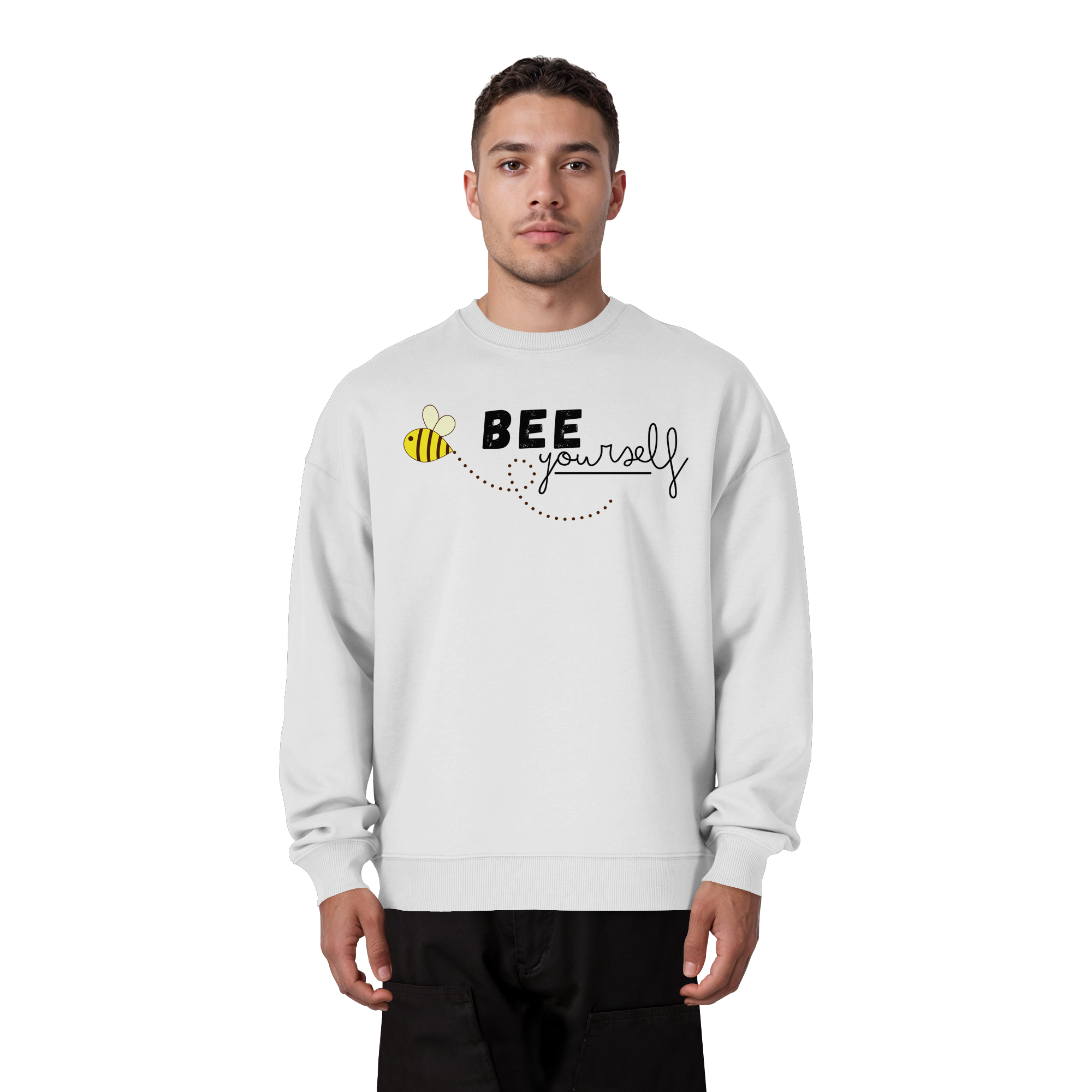 Bee yourself "Léon Edition" - Organic Oversize Sweatshirt