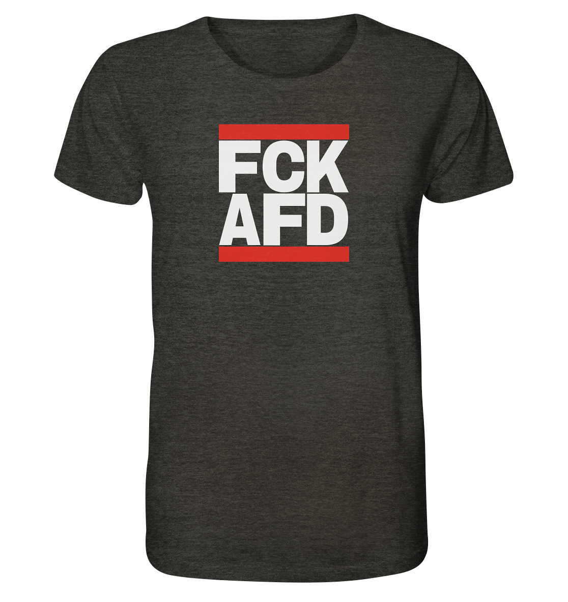 FCK AFD (weiße Schrift) - Organic Shirt