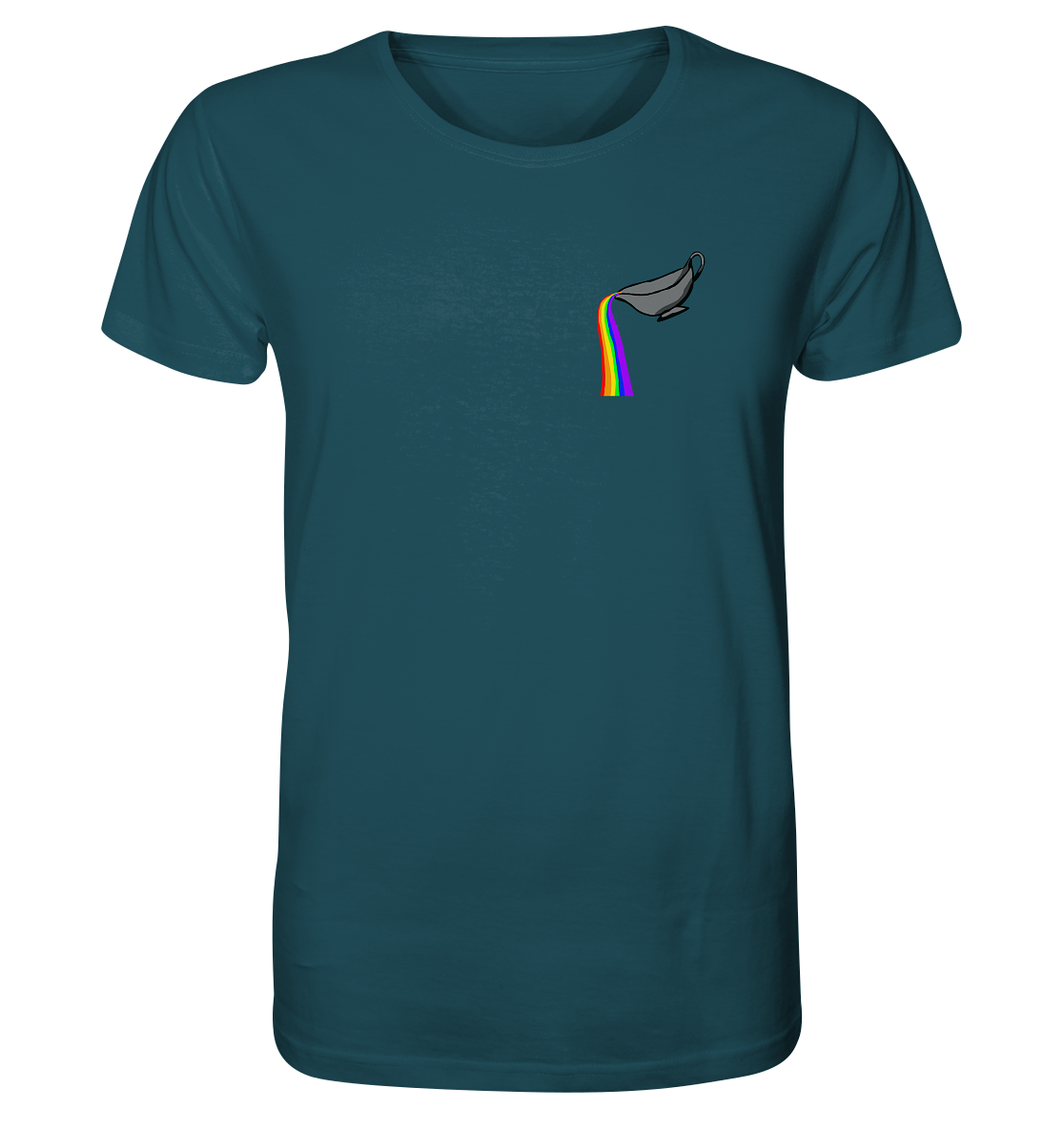 Regenbogen Soße: Sauciere - Organic Shirt