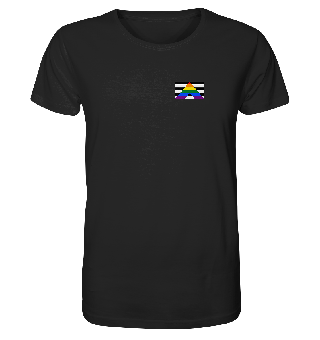Straight Ally Pride Flag - Organic Shirt
