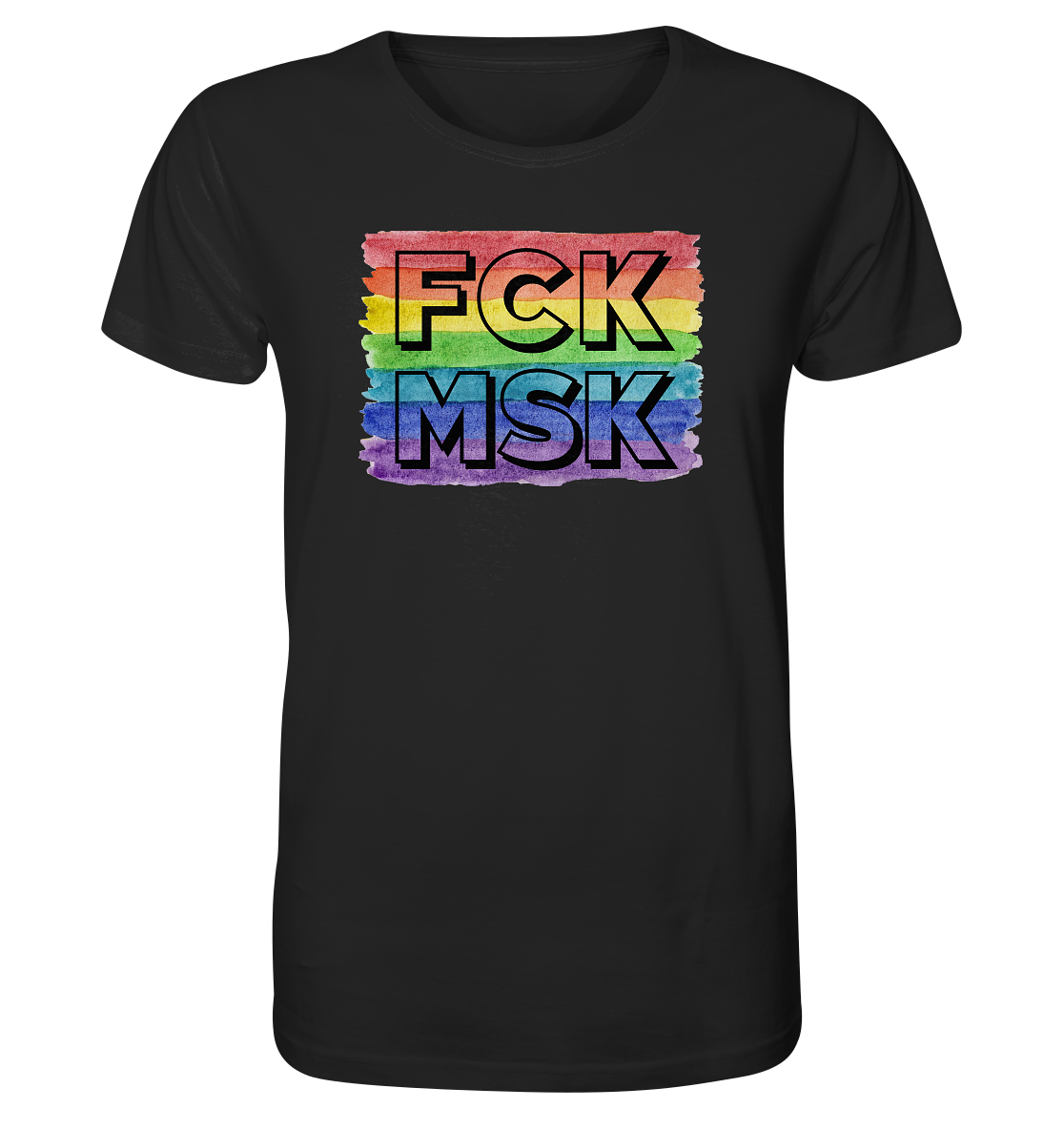 FCK MSK "Rainbow Resistance Edition" - Organic Shirt
