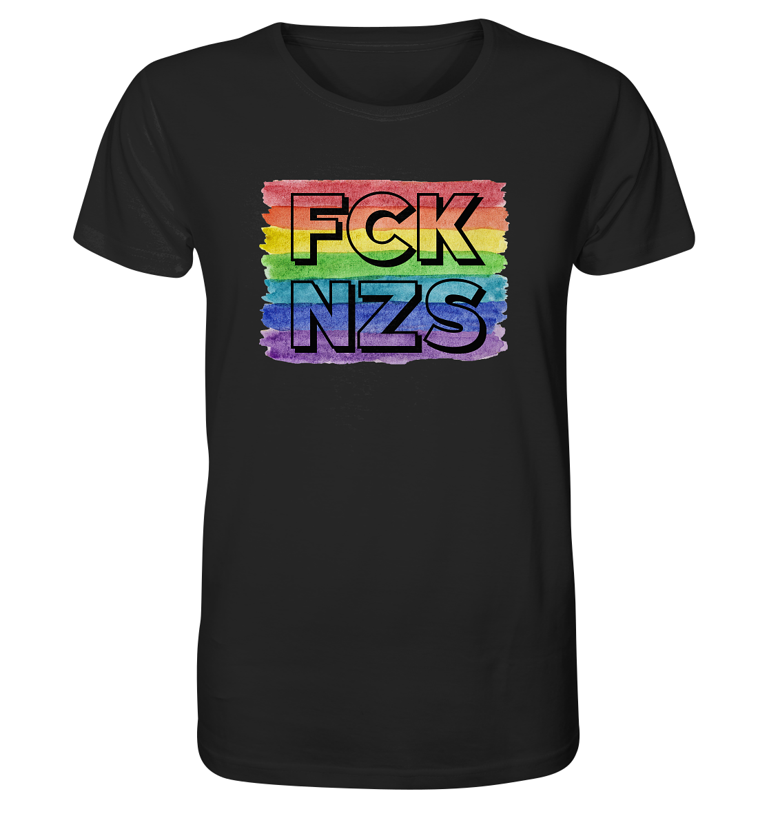 FCK NZS "Rainbow Resistance Edition" - Organic Shirt