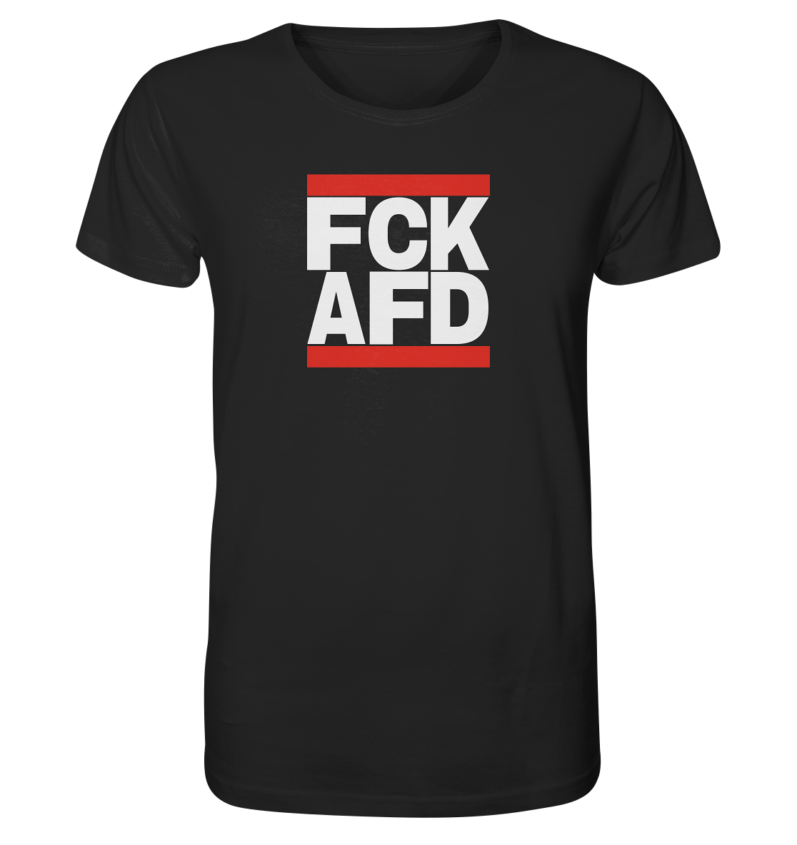 FCK AFD (weiße Schrift) - Organic Shirt