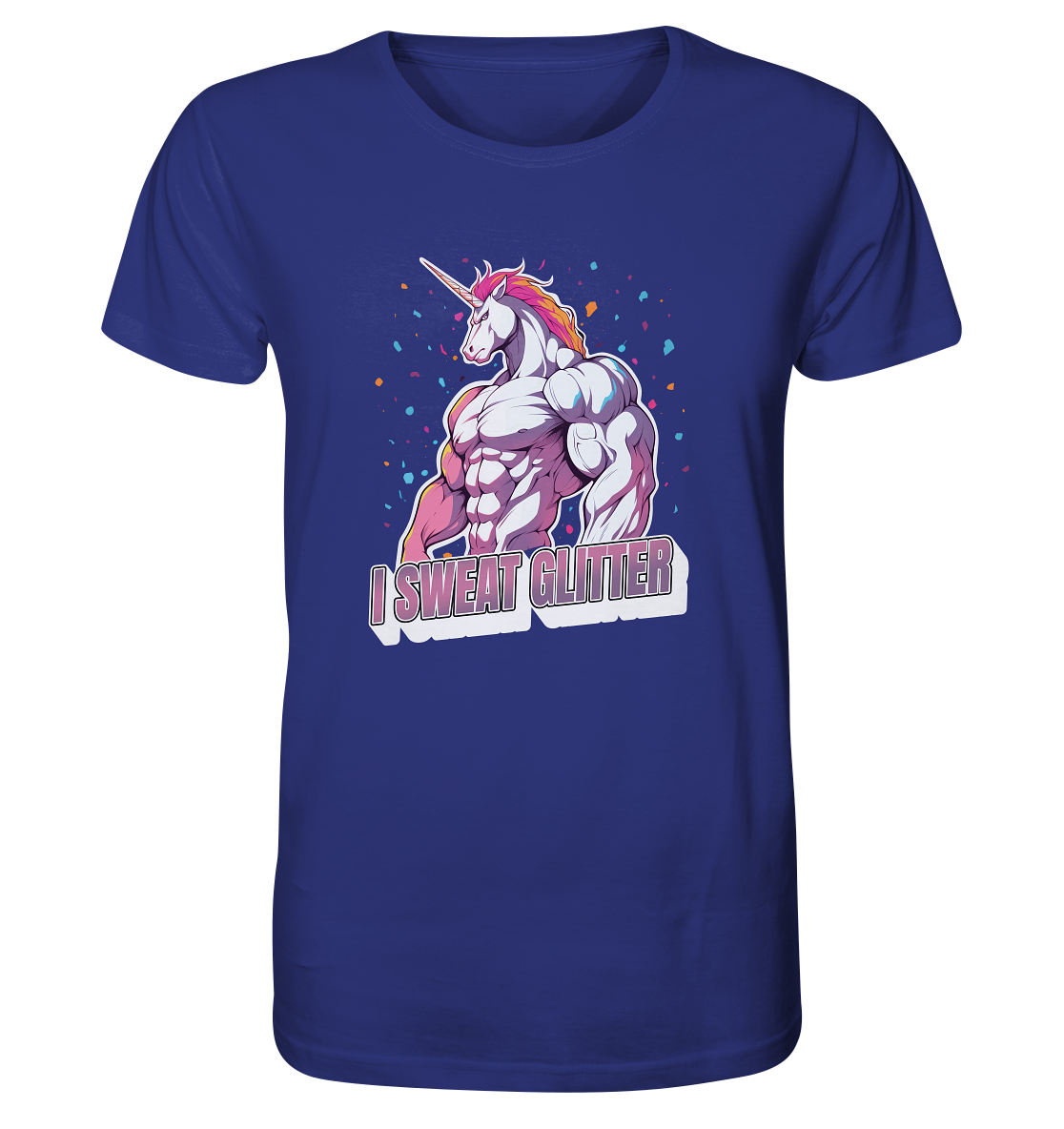 I sweat Glitter - Organic Shirt