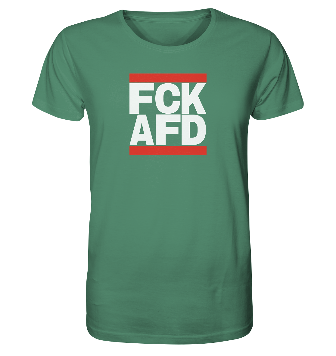 FCK AFD (weiße Schrift) - Organic Shirt