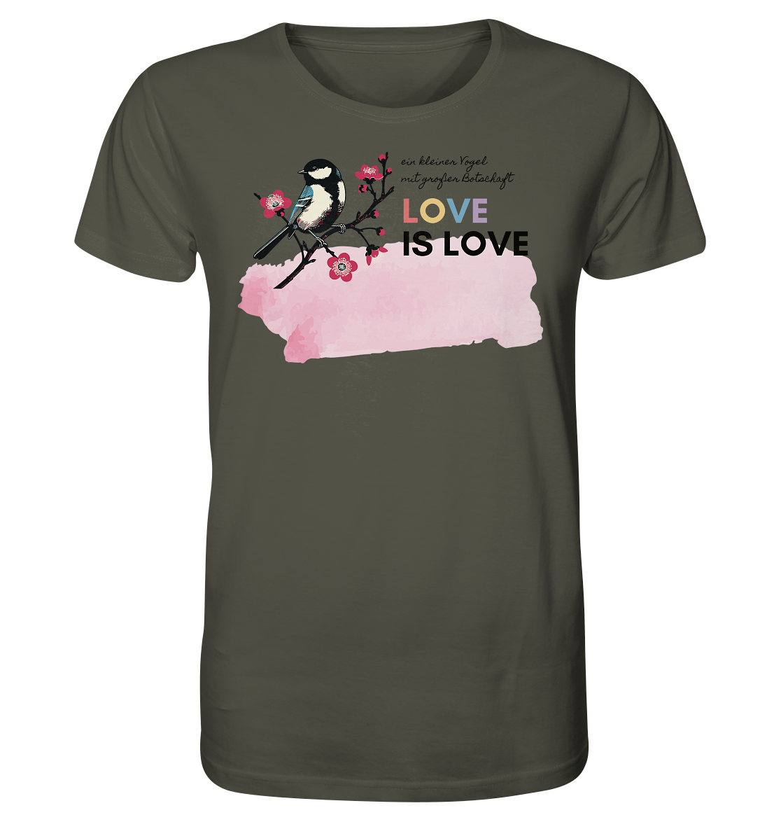 Kleine Flügel, große Botschaft - Organic Shirt