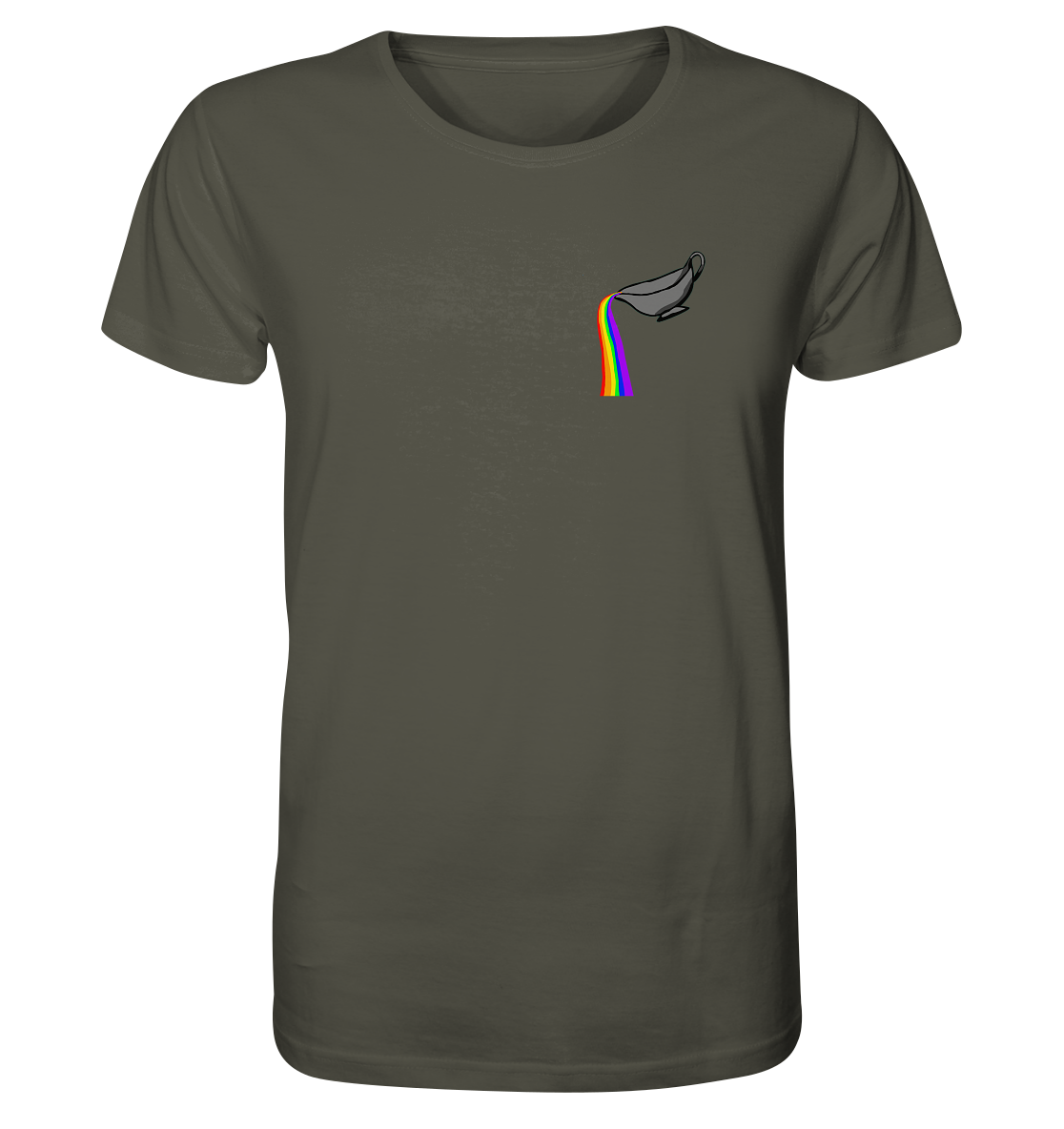 Regenbogen Soße: Sauciere - Organic Shirt
