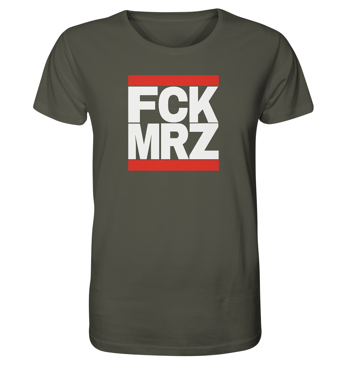 FCK MRZ (weiße Schrift) - Organic Shirt
