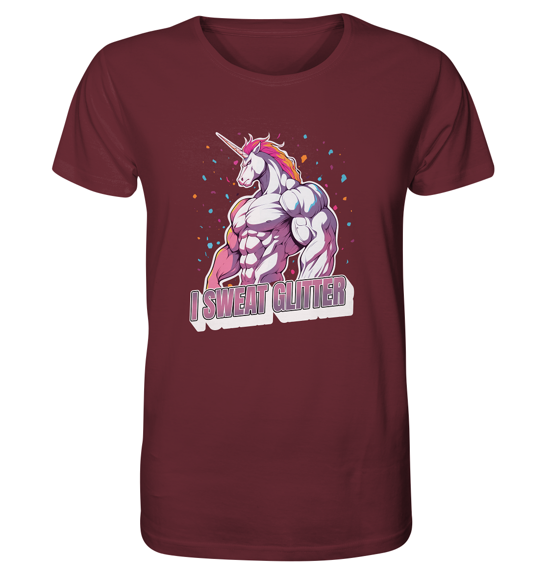 I sweat Glitter - Organic Shirt
