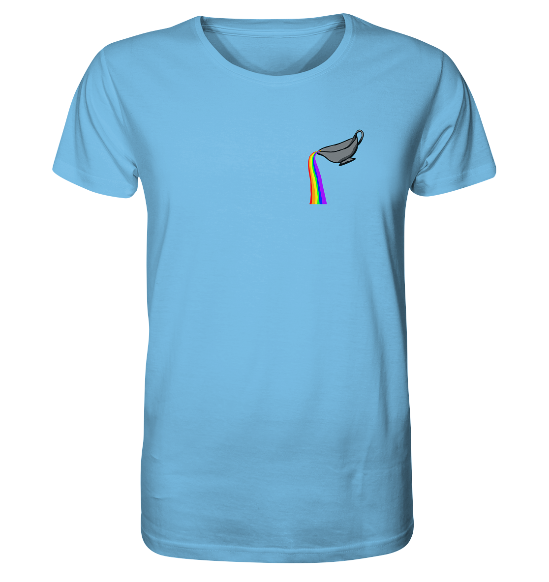Regenbogen Soße: Sauciere - Organic Shirt