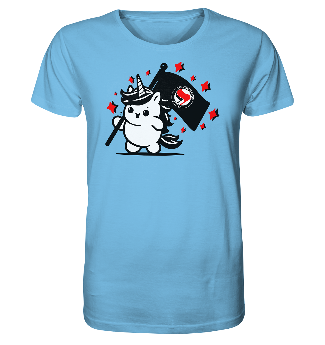 Einhorn Antifa - Organic Shirt