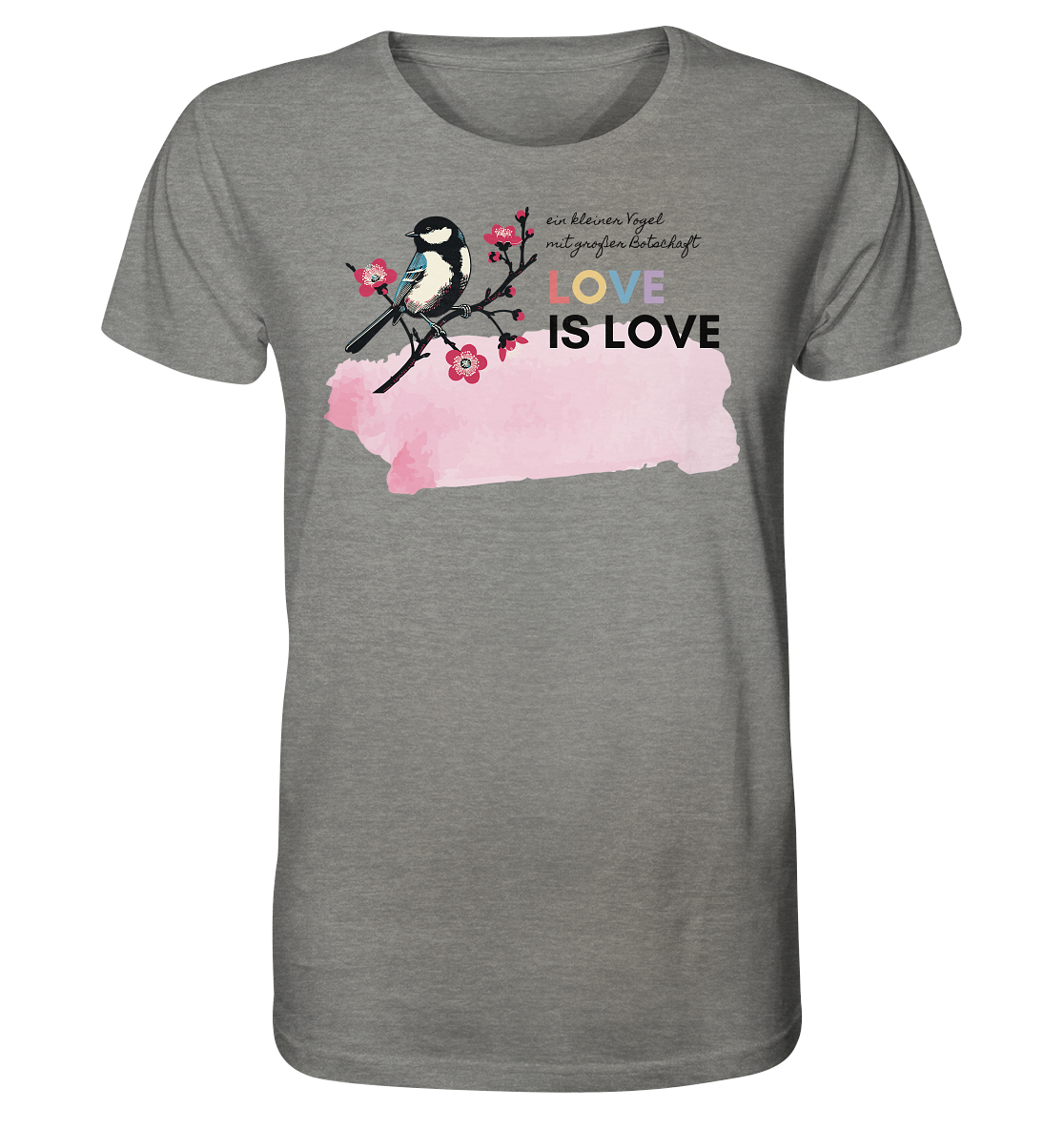 Kleine Flügel, große Botschaft - Organic Shirt