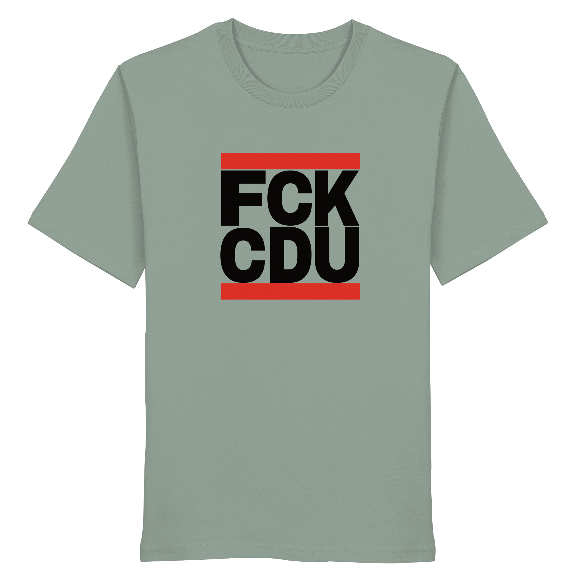 FCK CDU (schwarze Schrift) - Organic Shirt
