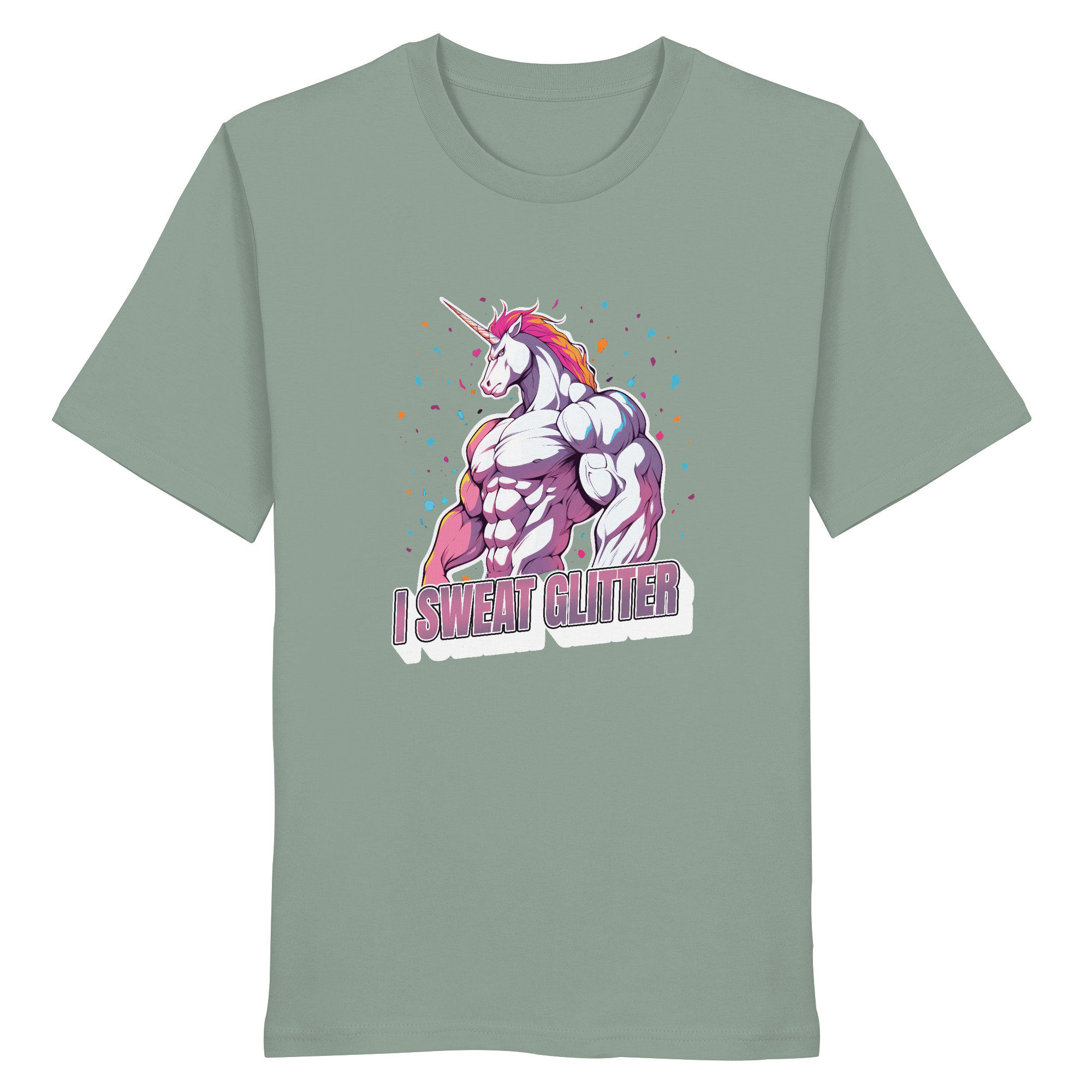 I sweat Glitter - Organic Shirt