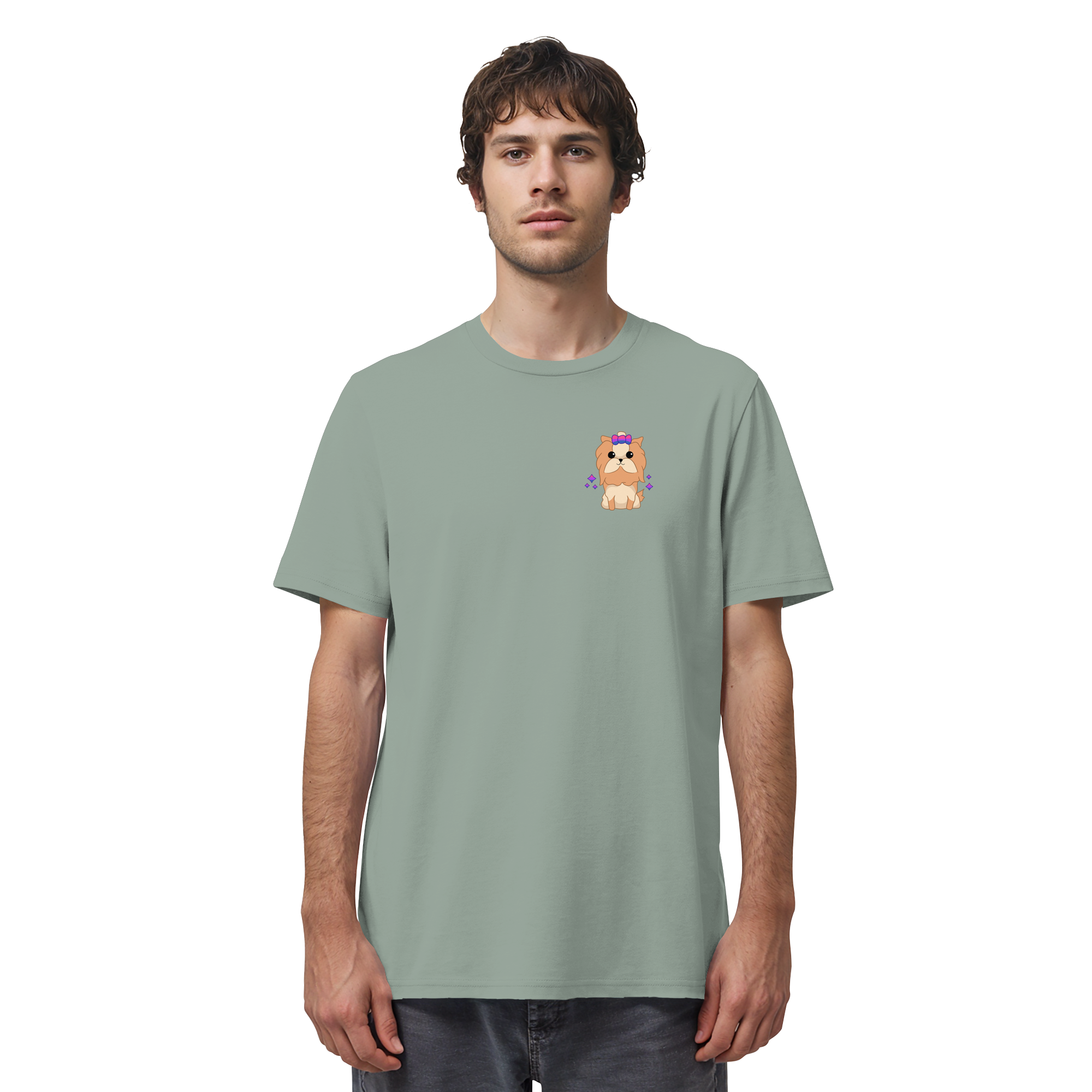 Cute Bisexual Dog - Organic Shirt