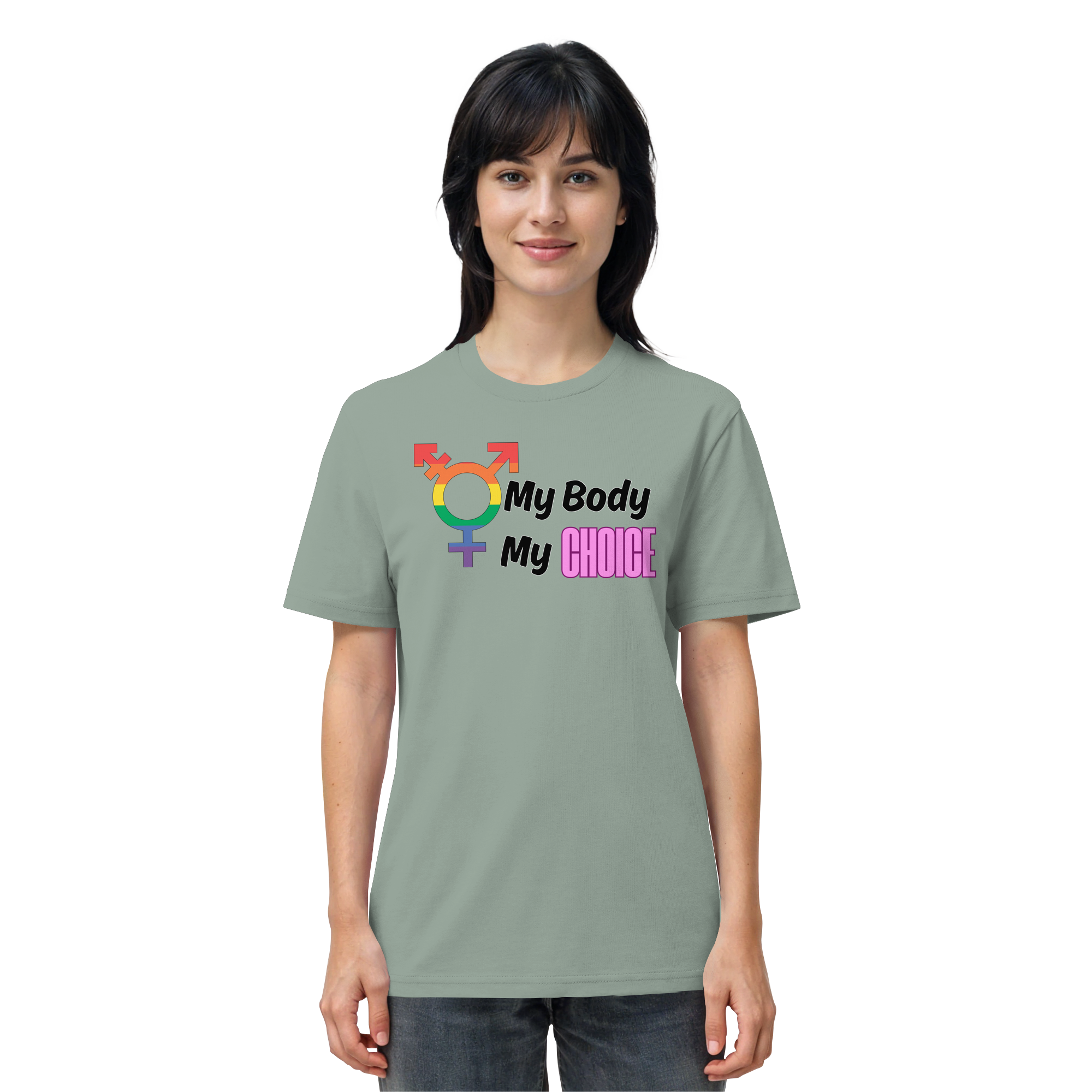 My Body My Choice "Rainbow Resistance Edition" - Organic Shirt