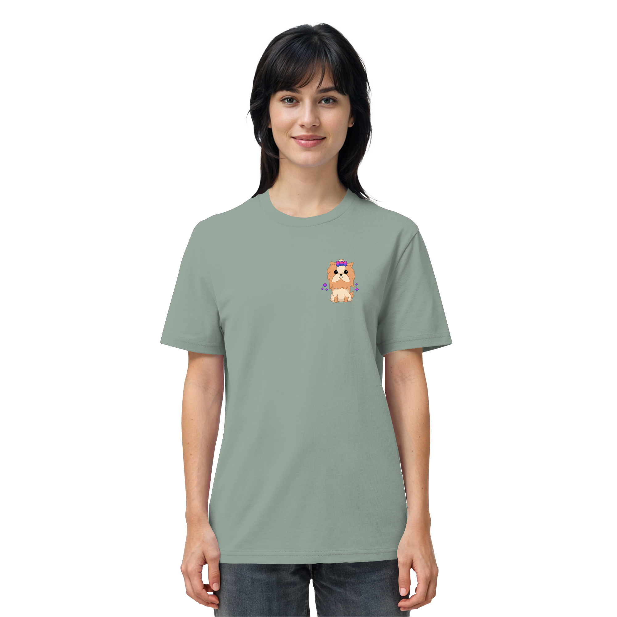 Cute Bisexual Dog - Organic Shirt