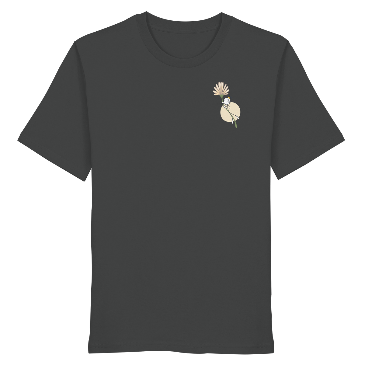 Seelenmännchen "Blumenfliegen Edition" (dunkel) - Organic Shirt
