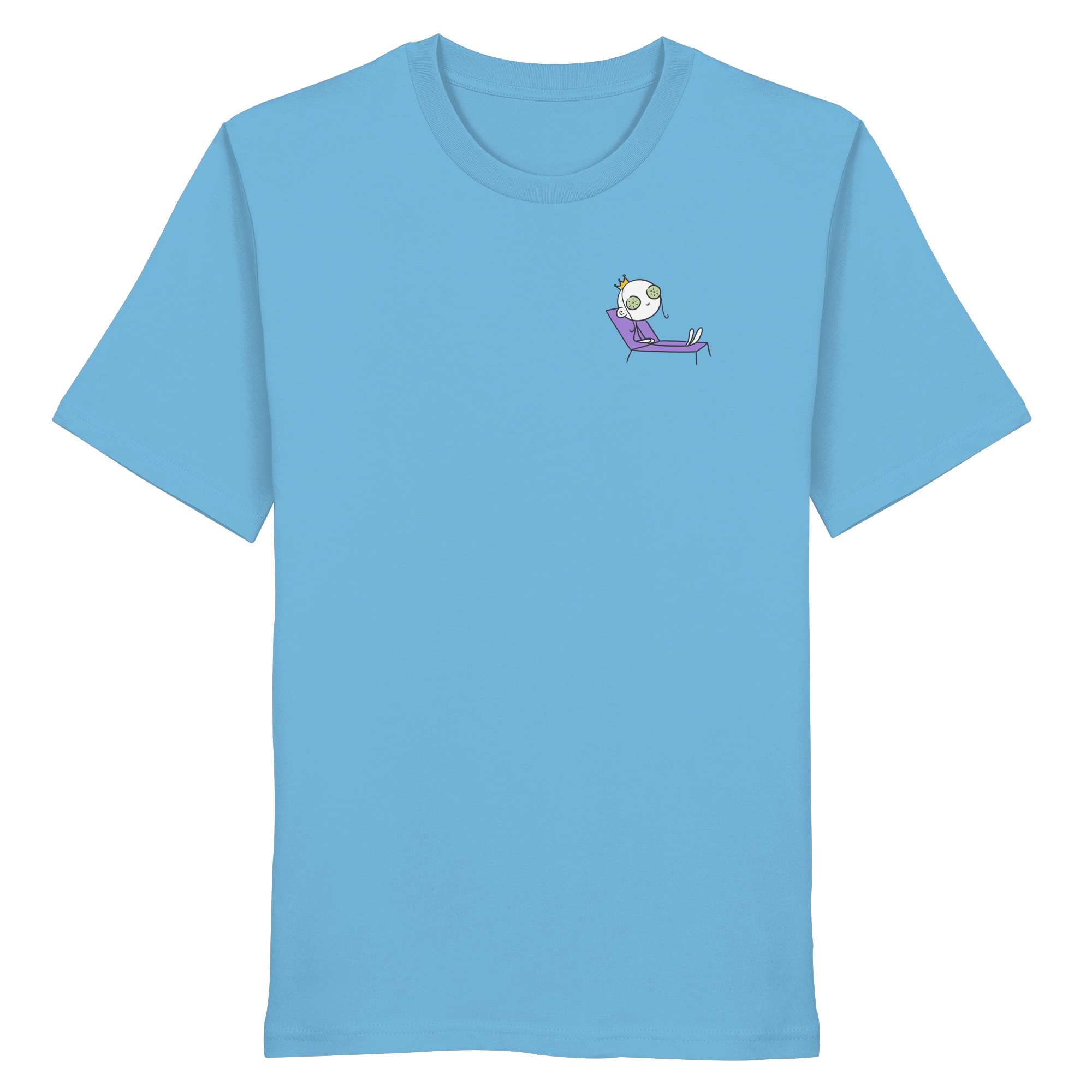Seelenmännchen "Chill Out Edition" Brustprint - Organic Shirt