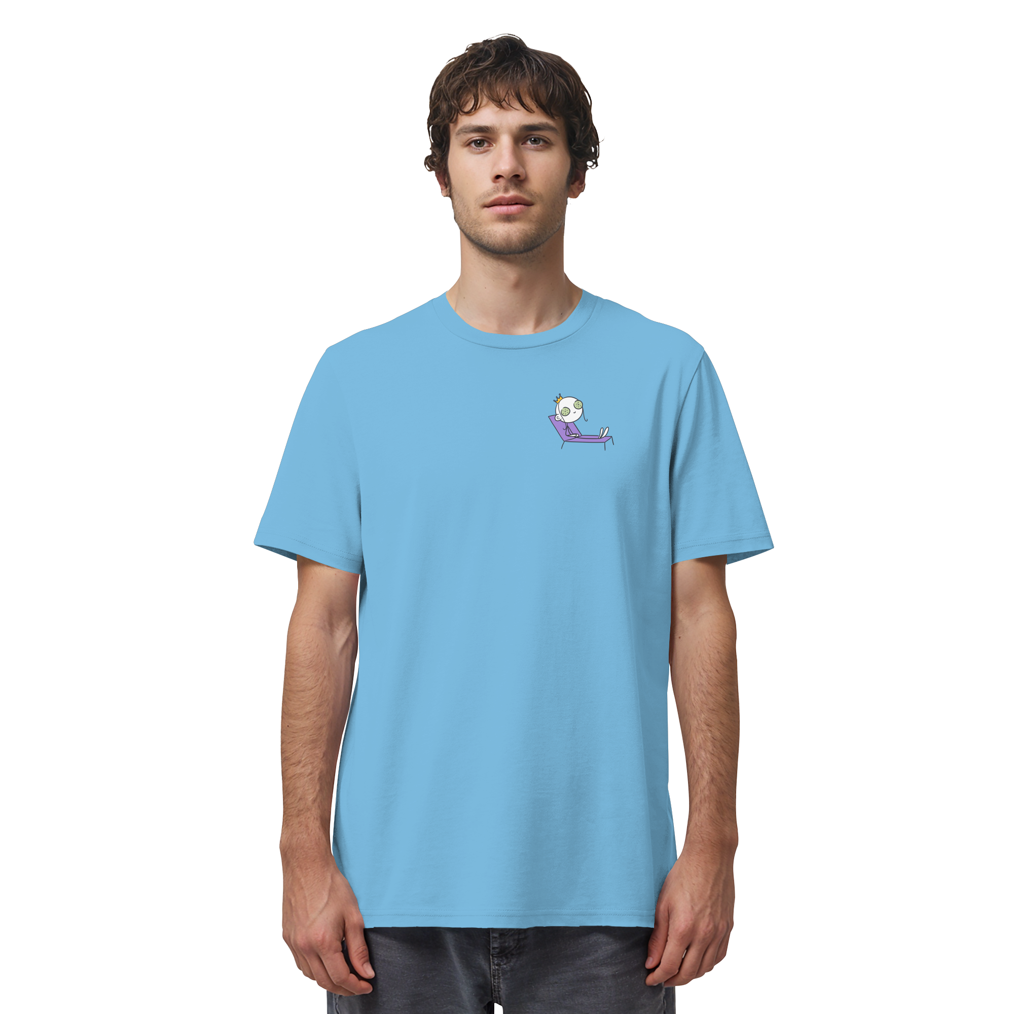 Seelenmännchen "Chill Out Edition" Brustprint - Organic Shirt