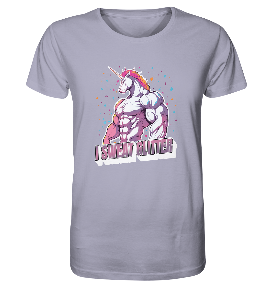 I sweat Glitter - Organic Shirt